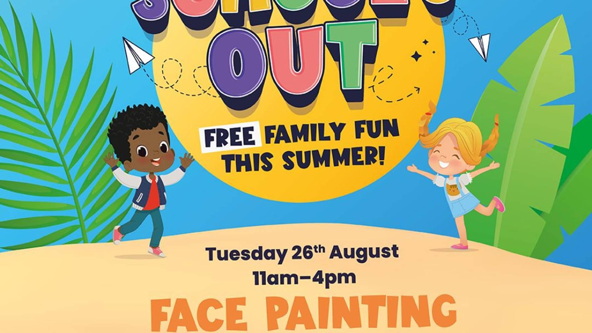 School's Out - Face Painting! photo