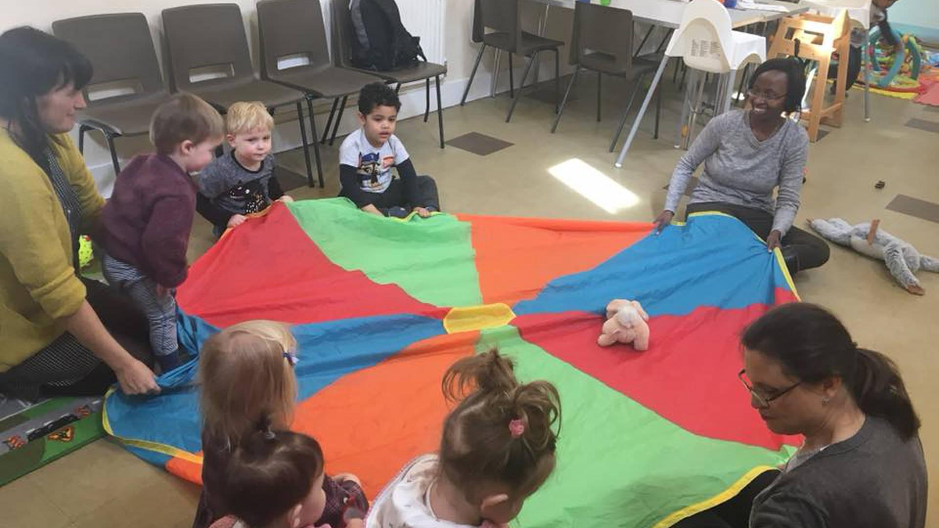 St. Peter’s baby and toddler group photo