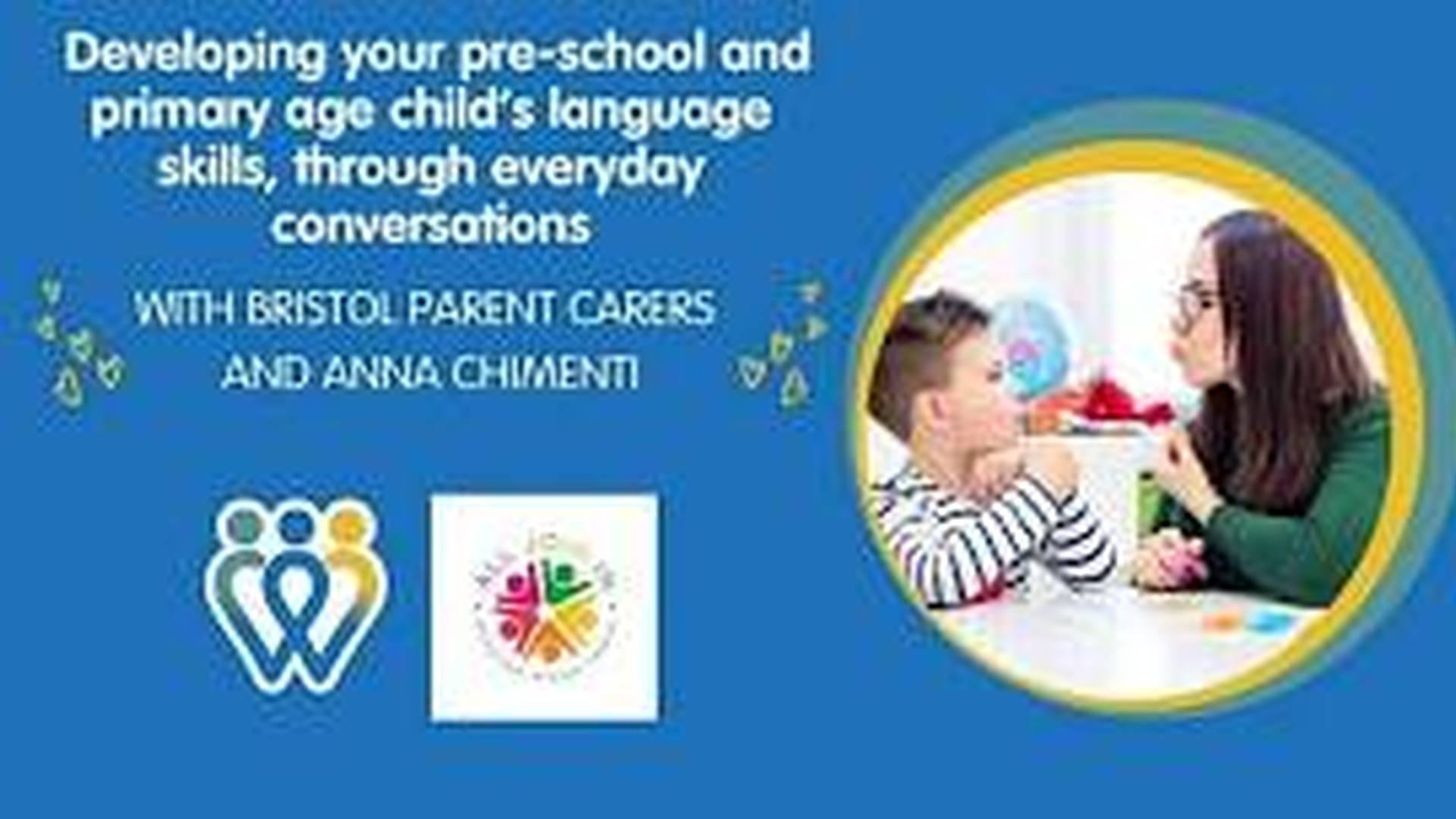 Developing your child's language skills through every day conversations photo