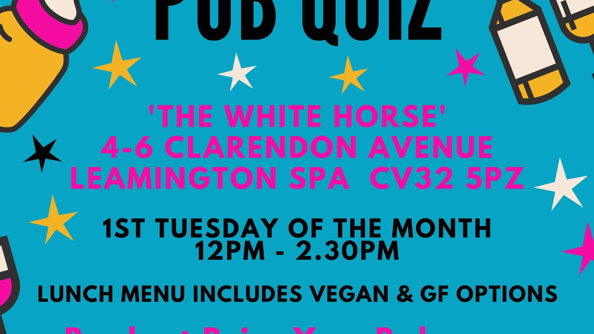 Bring Your Baby Pub Quiz @ The White Horse, Leamington Spa photo