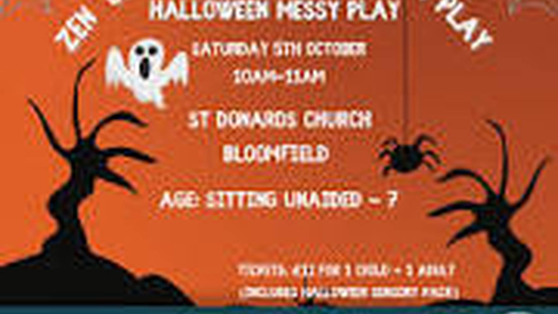 Messy Play - st donards. Halloween photo