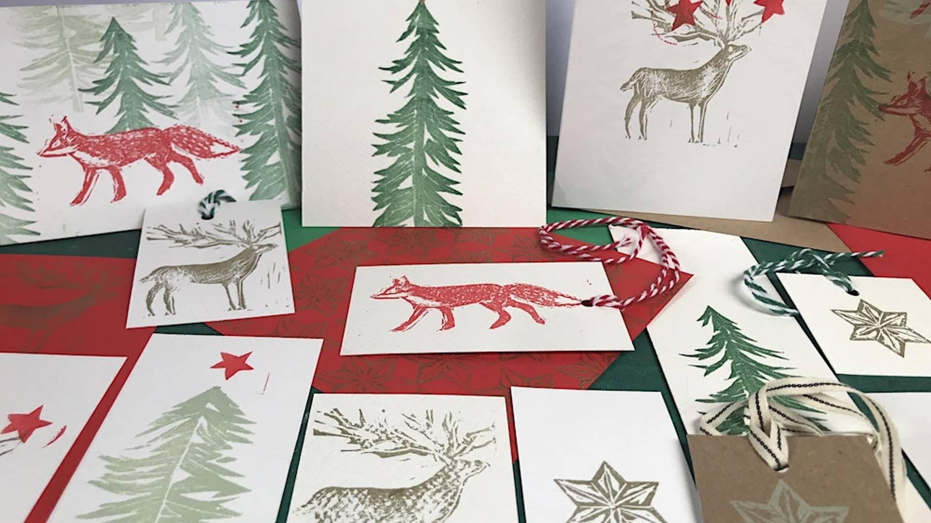 Festive Stamp Making photo