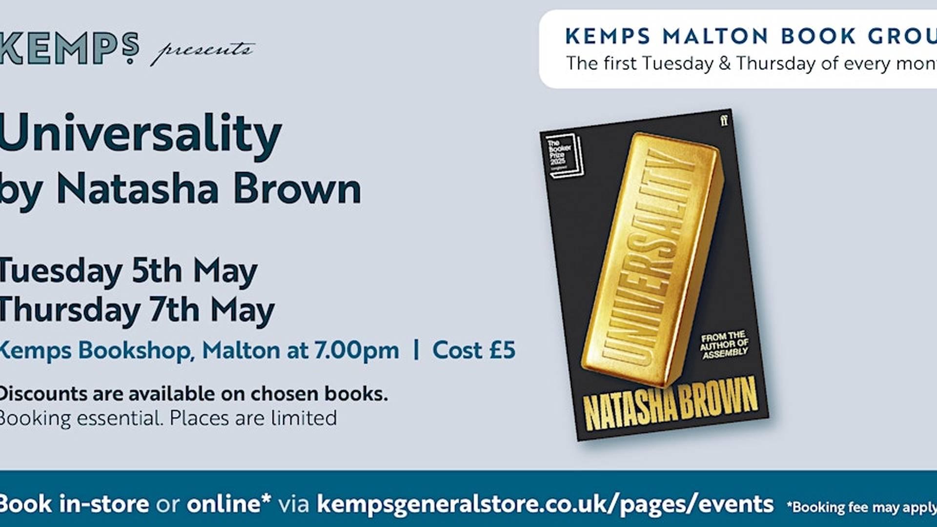 Book Club - Tuesday - Universality photo