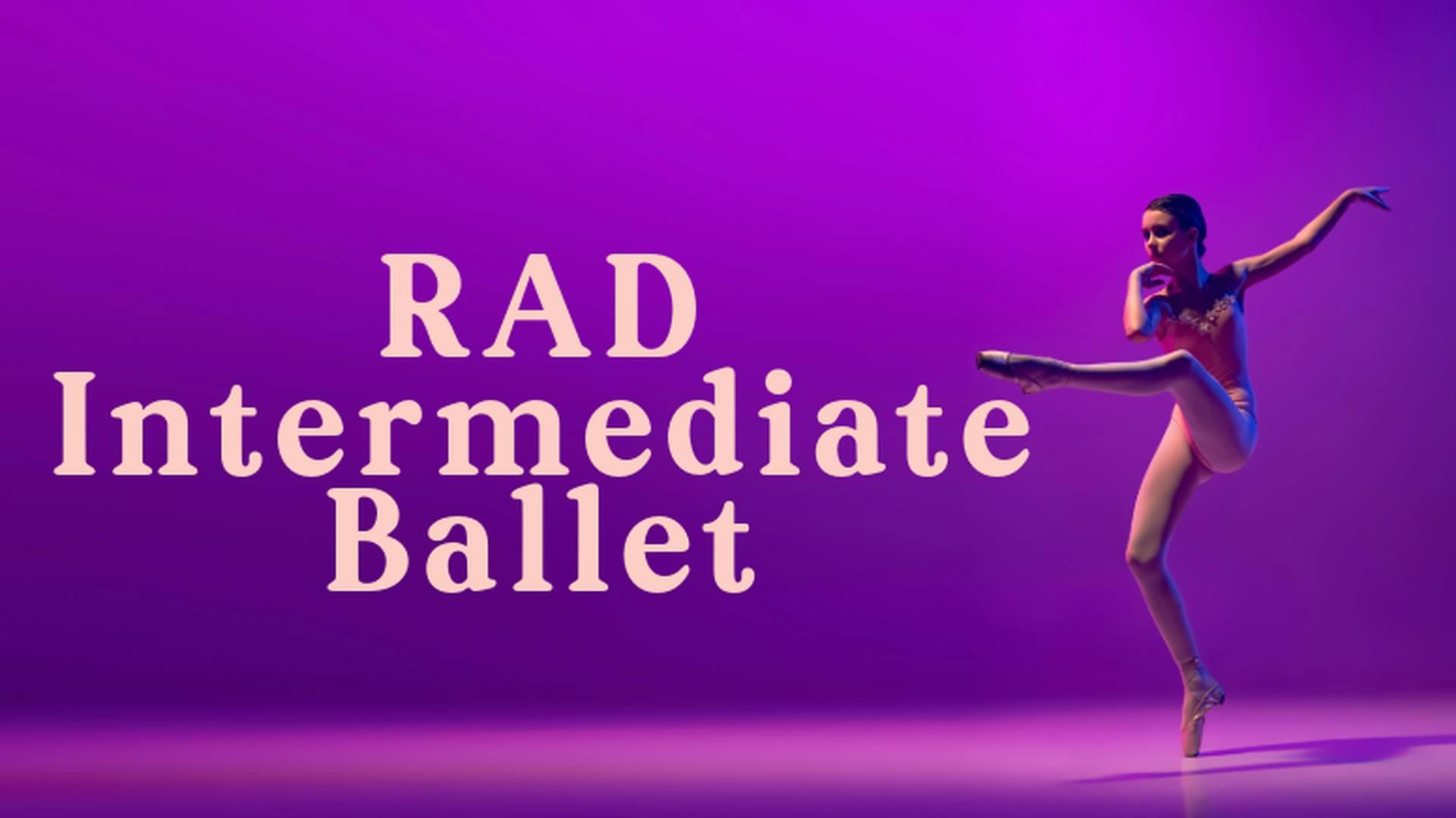 RAD Intermediate Ballet photo