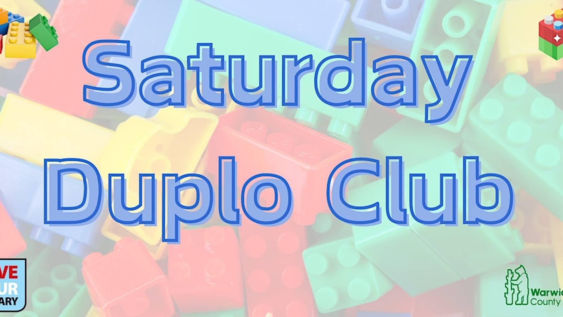 Saturday Duplo Club at Rugby Library photo