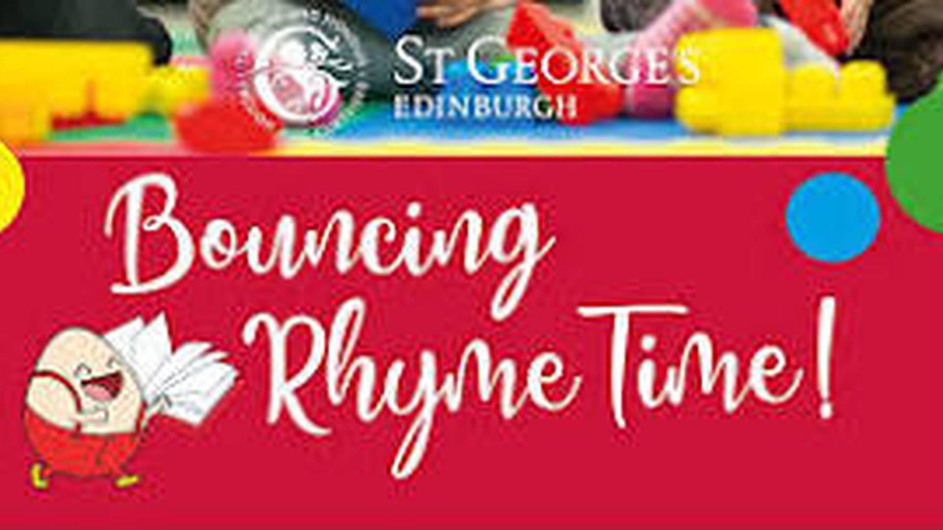 Come and Play Session! Bouncing Rhyme Time at St George’s School Nursery. photo
