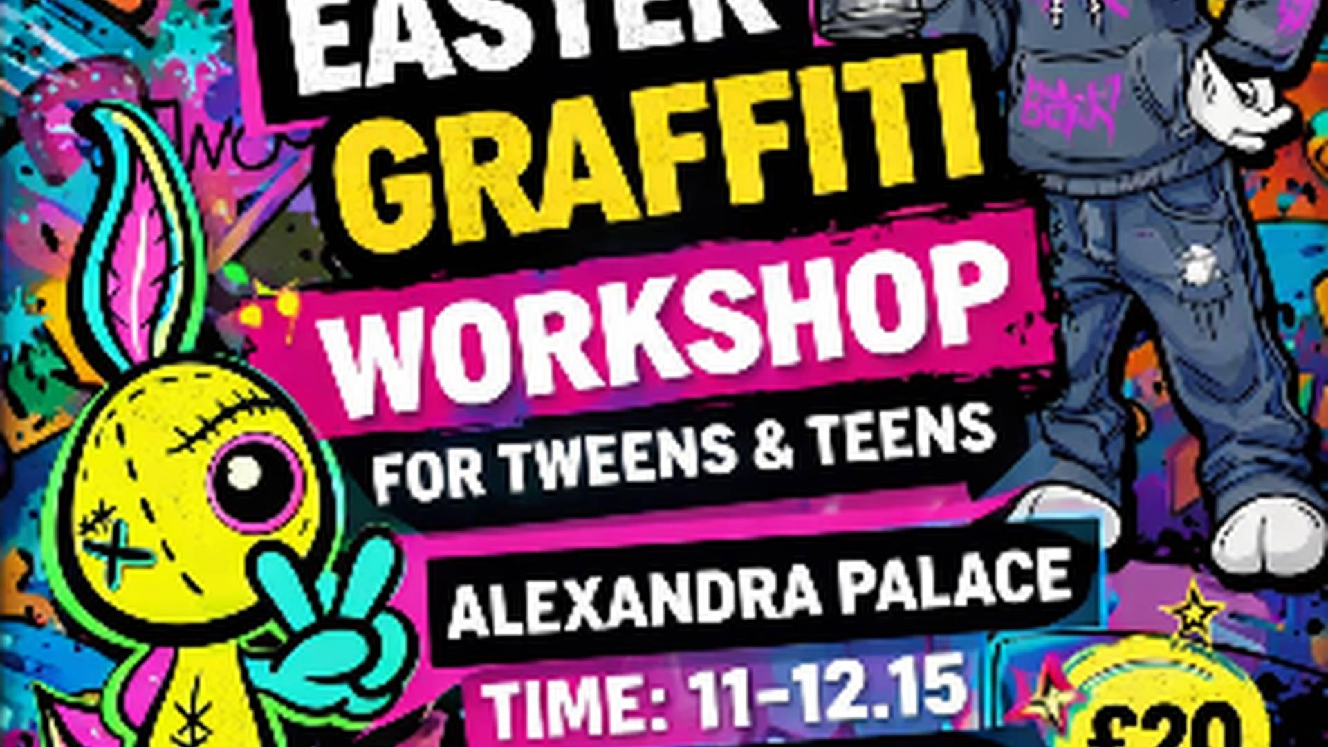 Teen & Tween Easter Graffiti Experience photo