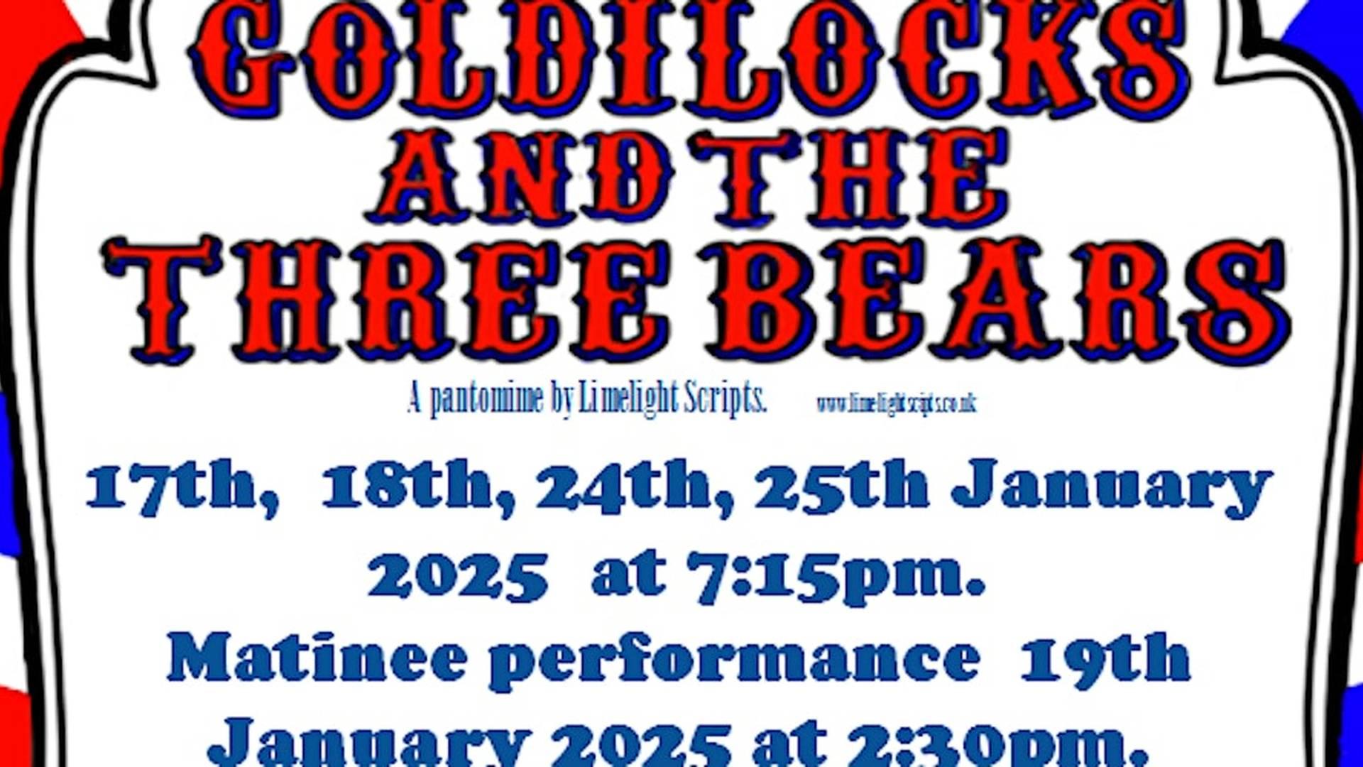 Goldilocks and The Three Bears 25th January 2025 photo