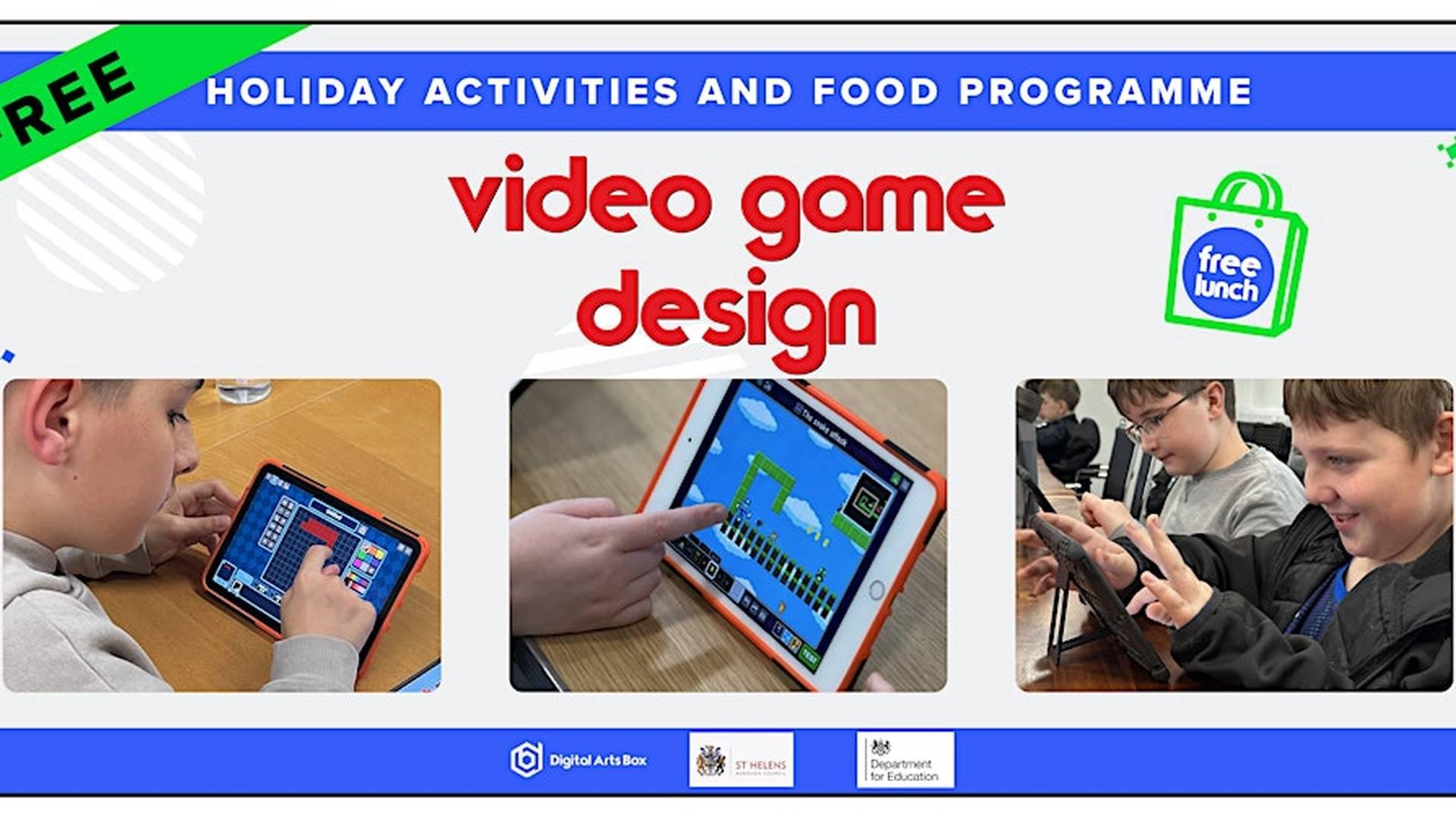 Video Game Design | Ages 8-11 | St Helens (HAF) photo