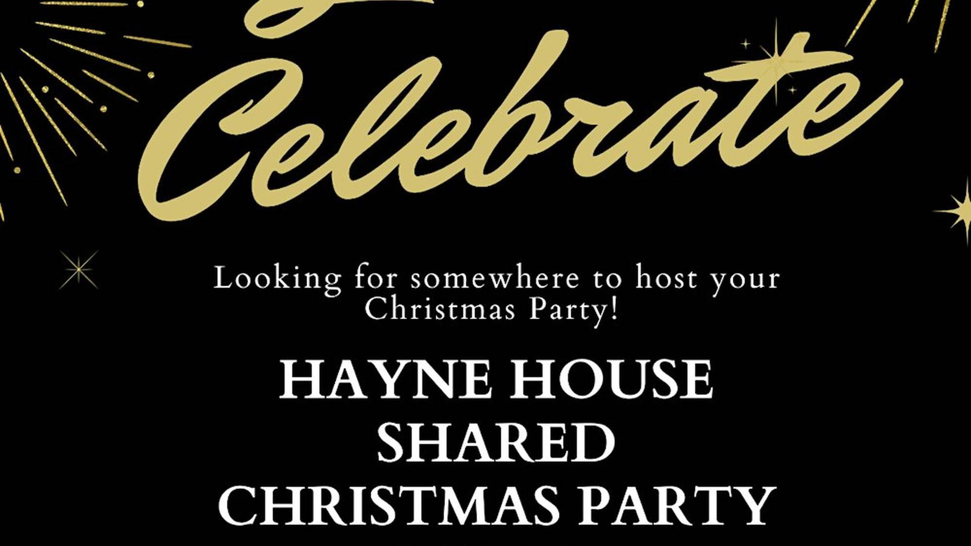 Let's Celebrate, Shared Christmas Party photo