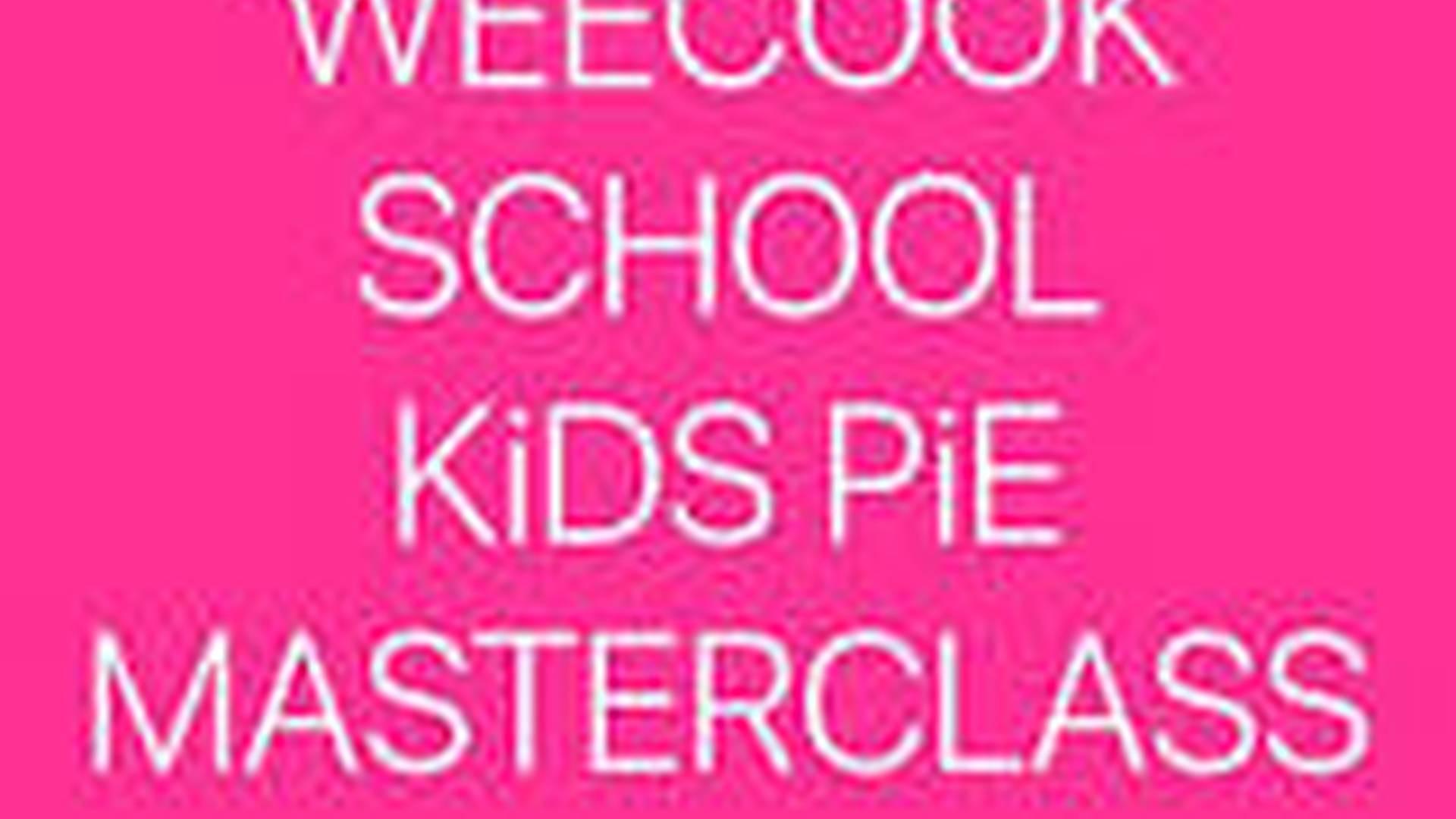 WEECOOK SCHOOL KIDS PiE MASTERCLASS 2ND AUG photo