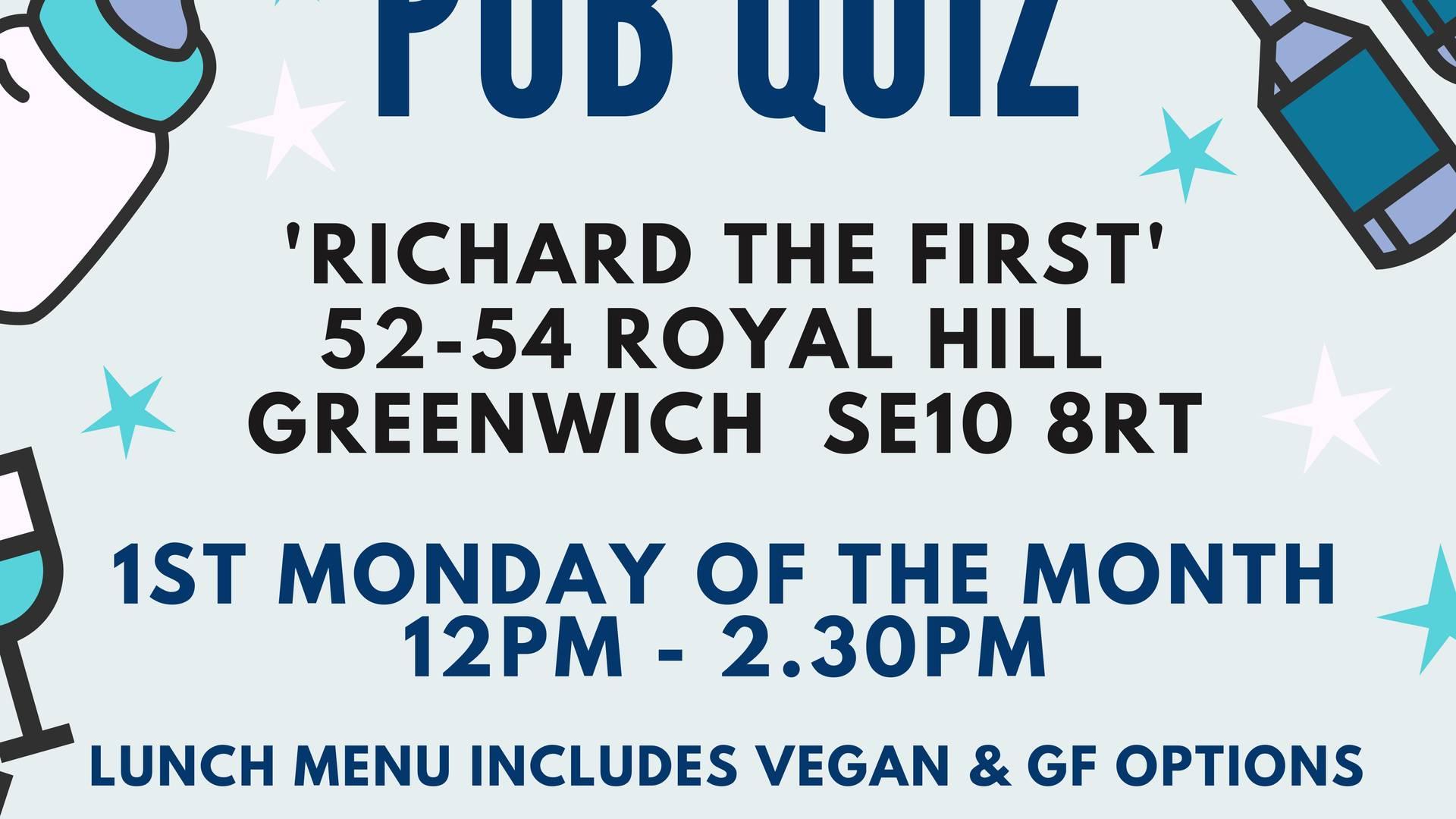 Bring Your Baby Pub Quiz @ Richard the First, Greenwich photo