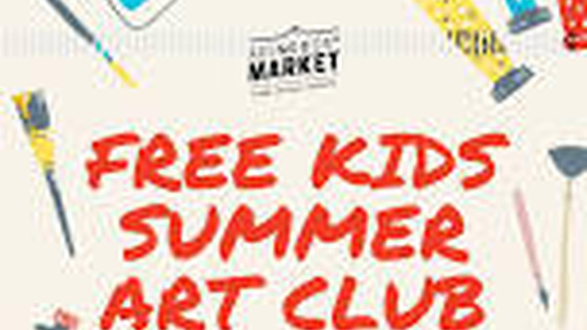 Free Kids Summer Art Club photo