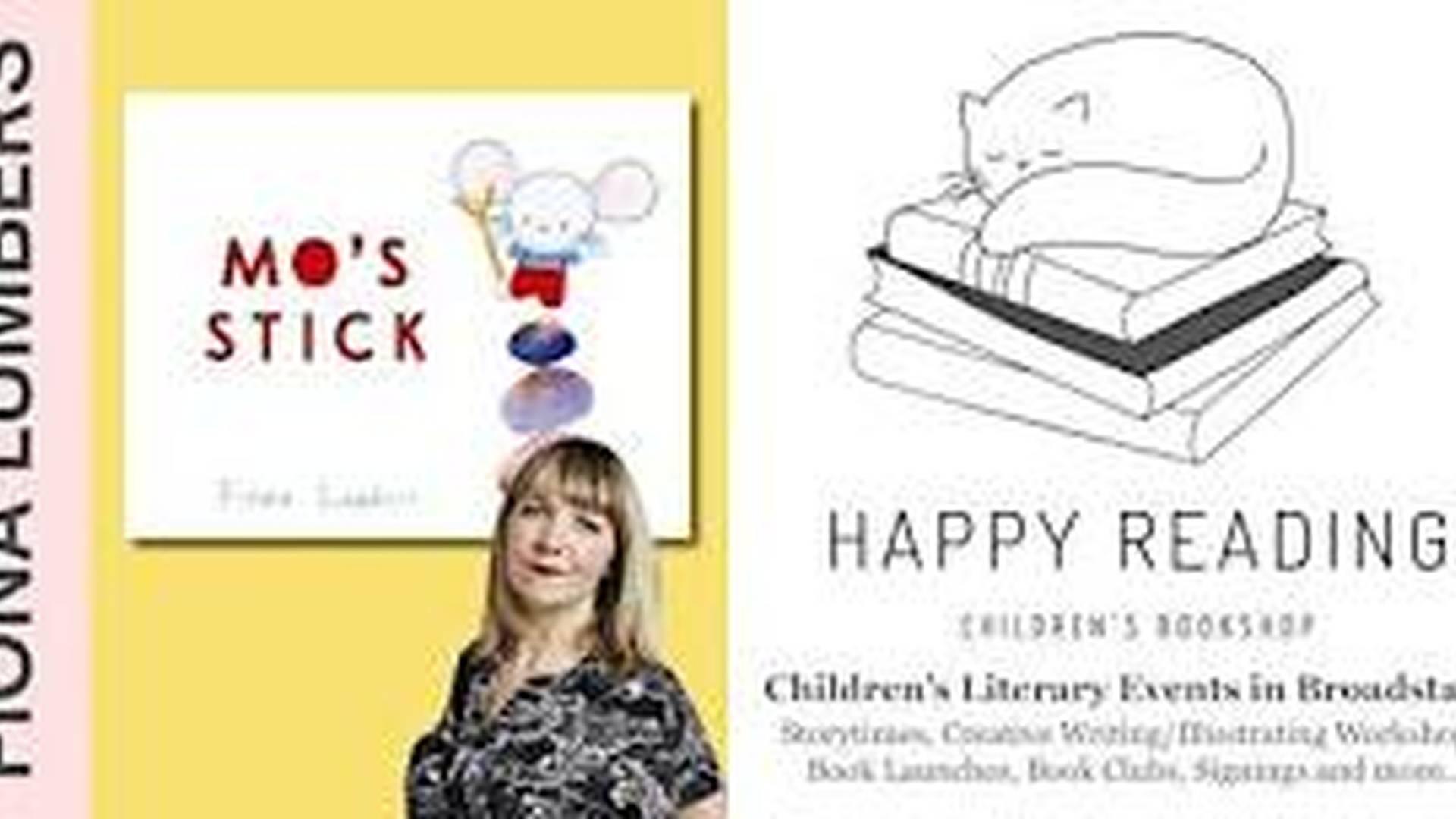 Kid’s Author-Illustrator Event: Fiona Lumbers 'Mo's Stick' (For ages 2+) photo