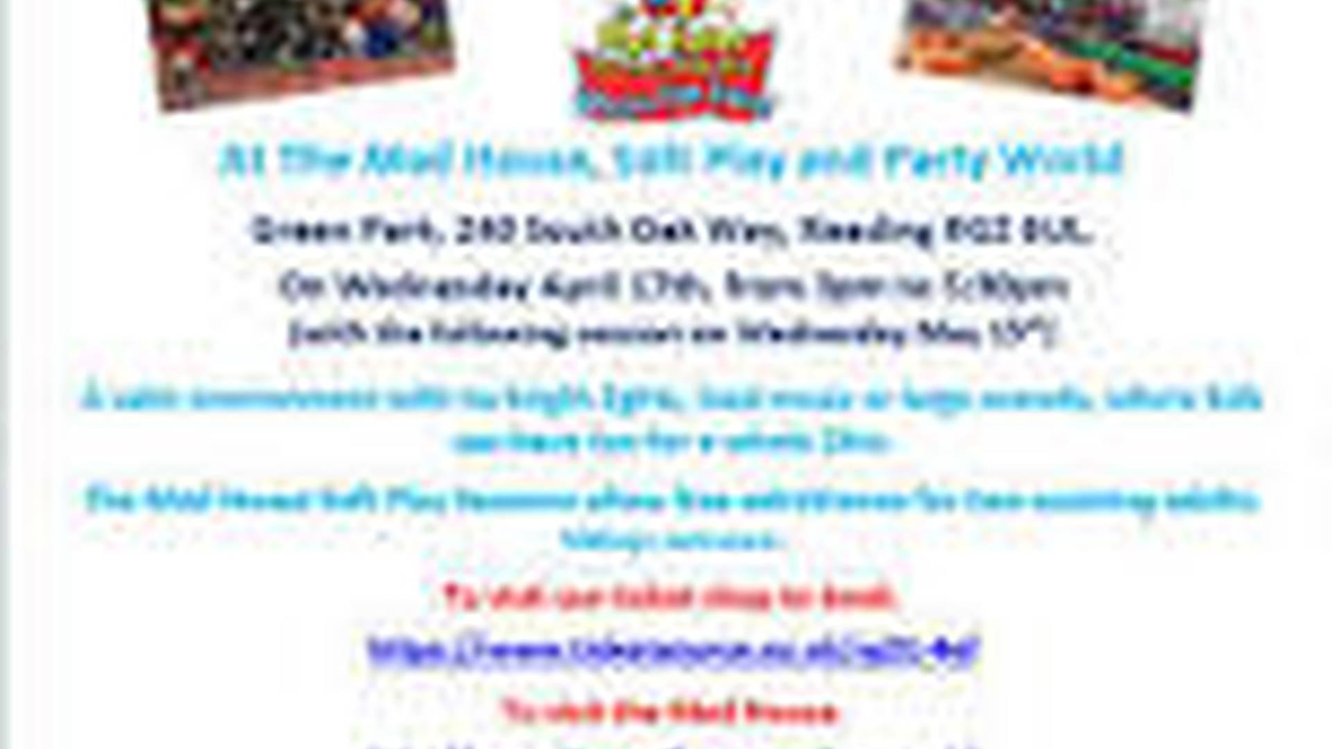 Mad House SEN Soft Play Session (from 4.5 to age 12) photo