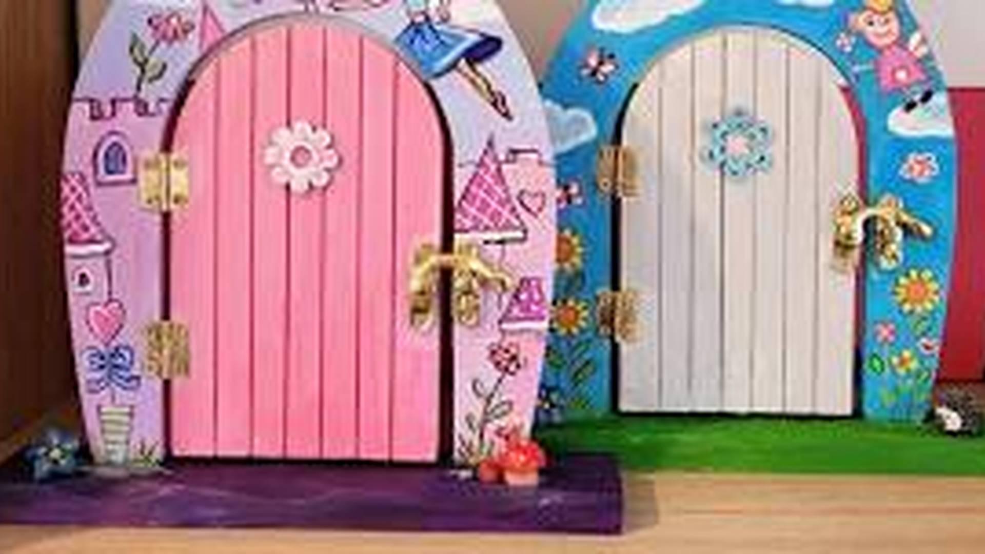 Easter Saturday Fairy Door Painting for Kids photo