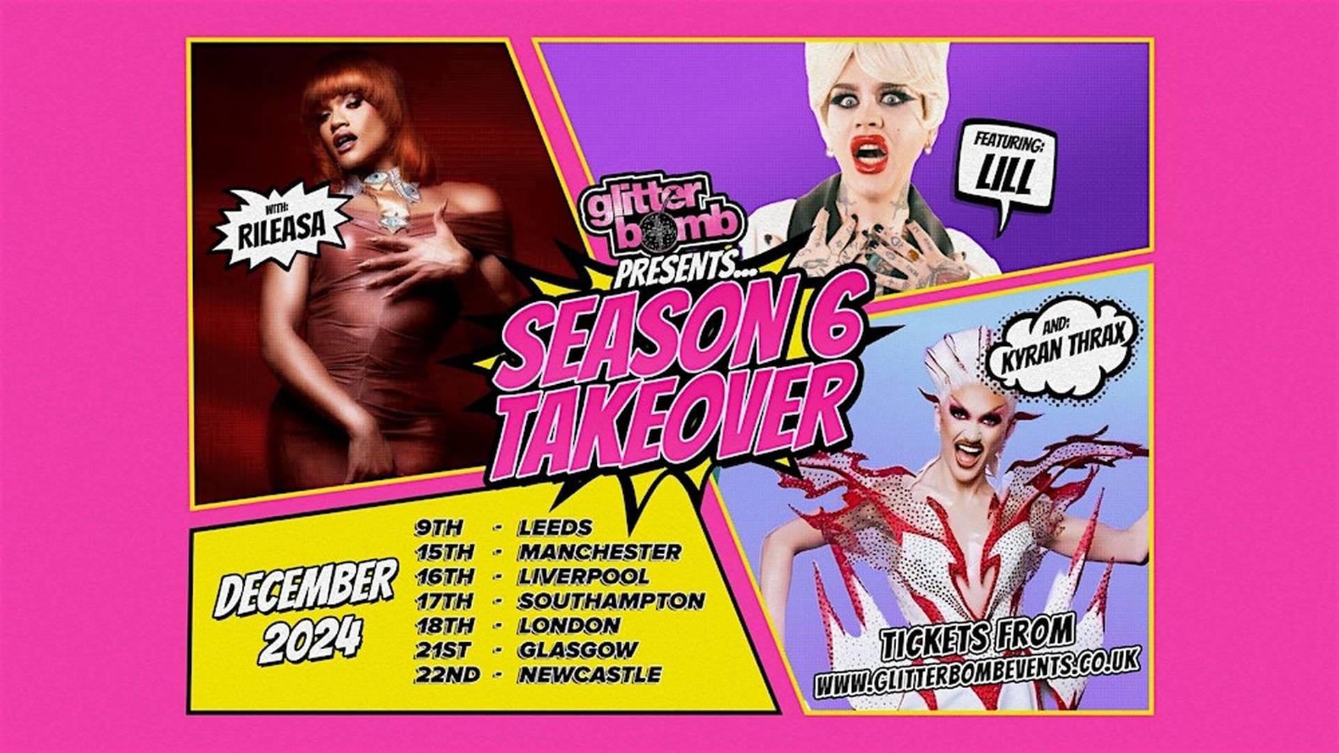 Glitterbomb Newcastle Presents SEASON 6 TAKEOVER - ages 18+ photo