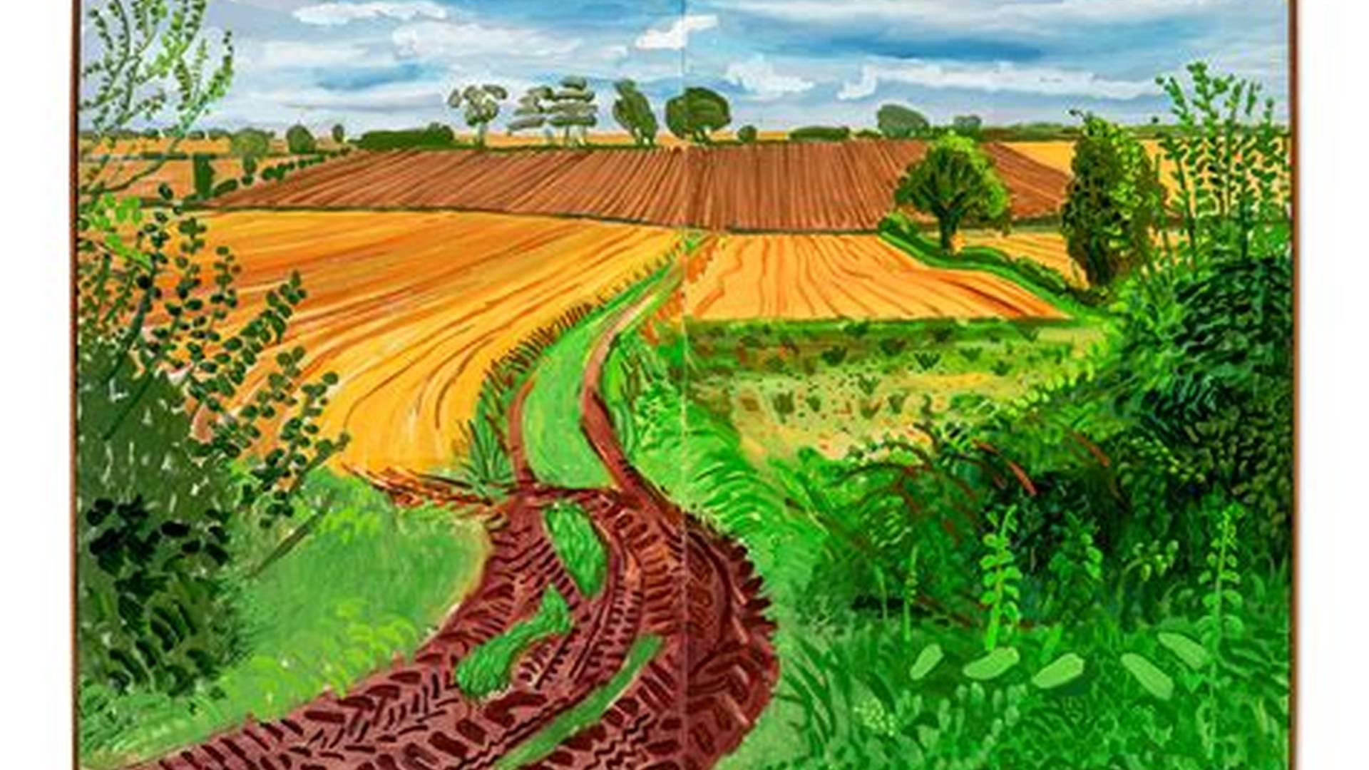 Hockney's Happy Landscapes photo