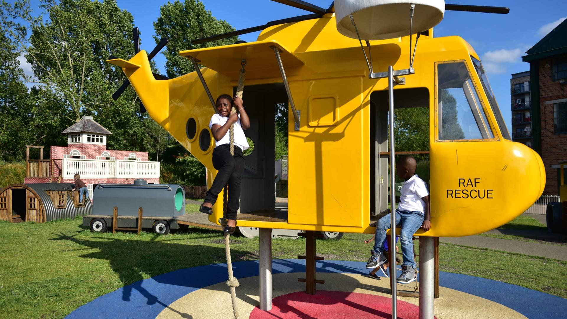 Free Outdoor Playground at the Royal Air Force Museum London photo