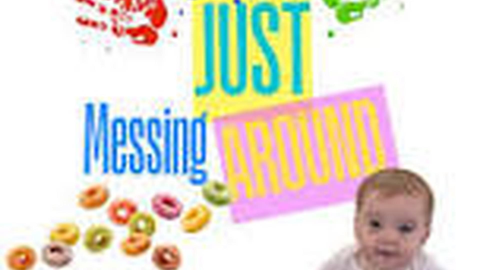 Just messing around messy play photo