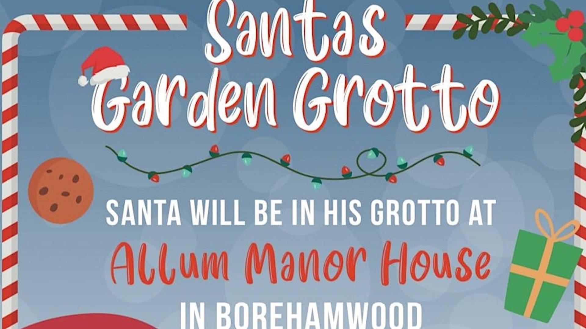 Santa's Grotto at Allum Manor House in Borehamwood. 21st,22nd December 2024 photo