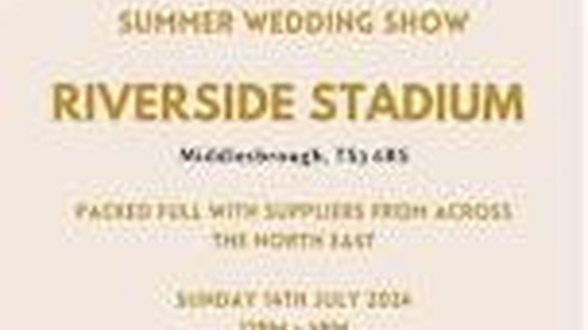 Summer Wedding Fayre Riverside Stadium photo