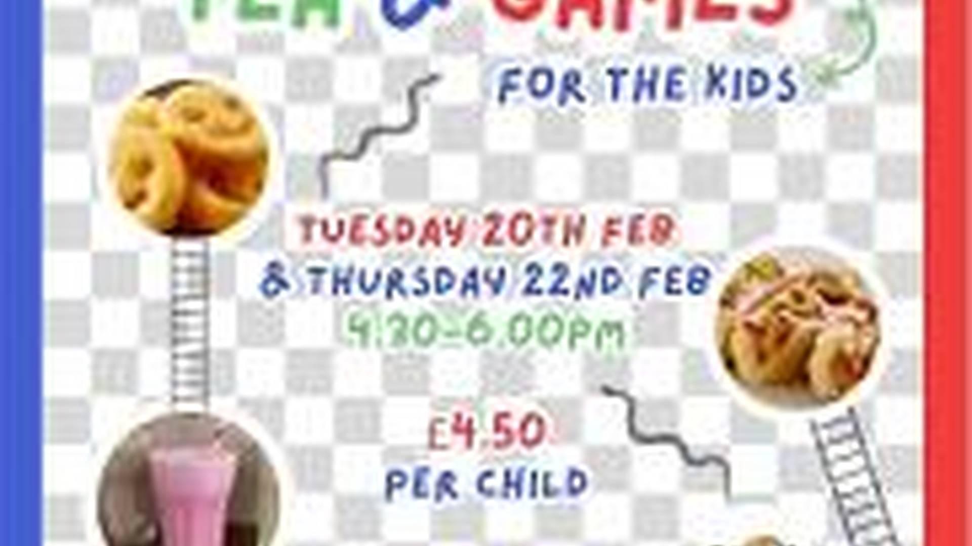 Half Term Tea & Games for Kids photo