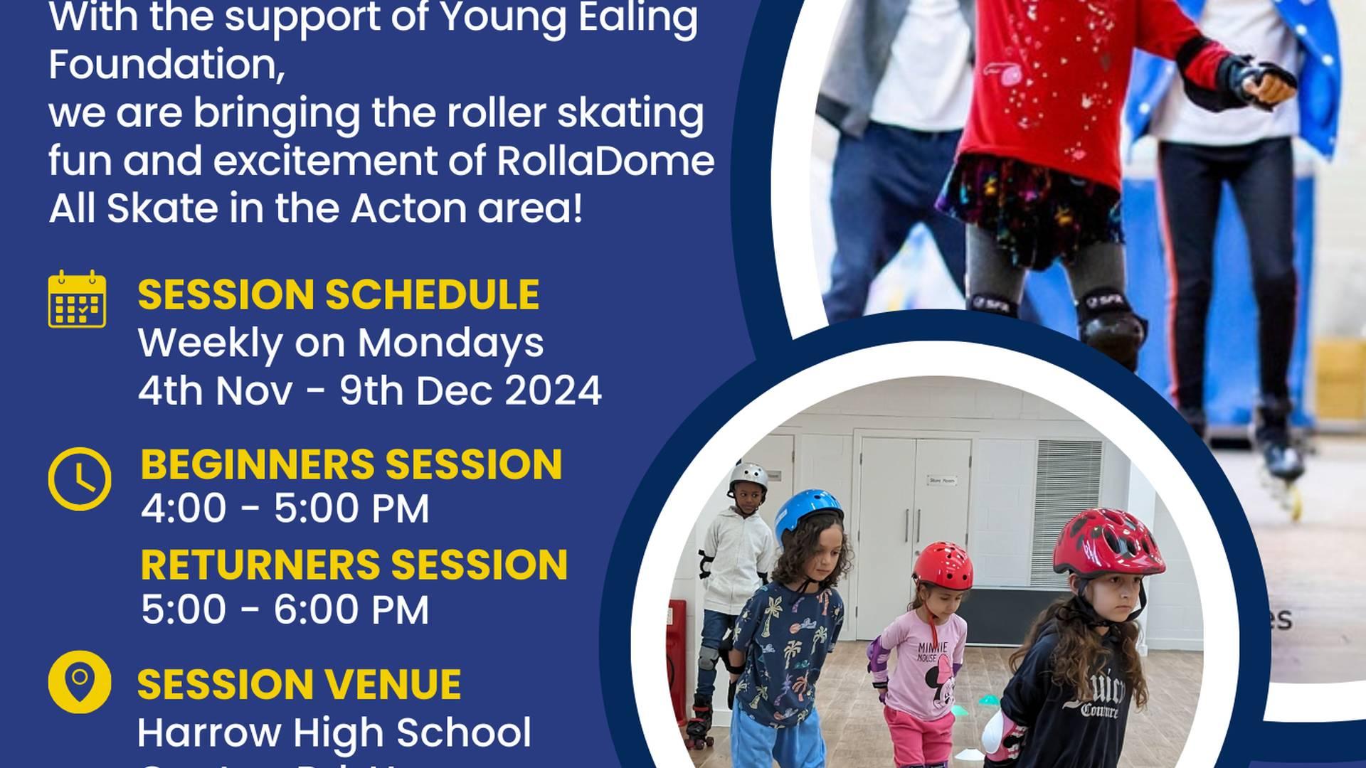 ACTON COMMUNITY GARDENS – Roll Back into Action with RollaDome’s Exciting Skating Lessons! photo