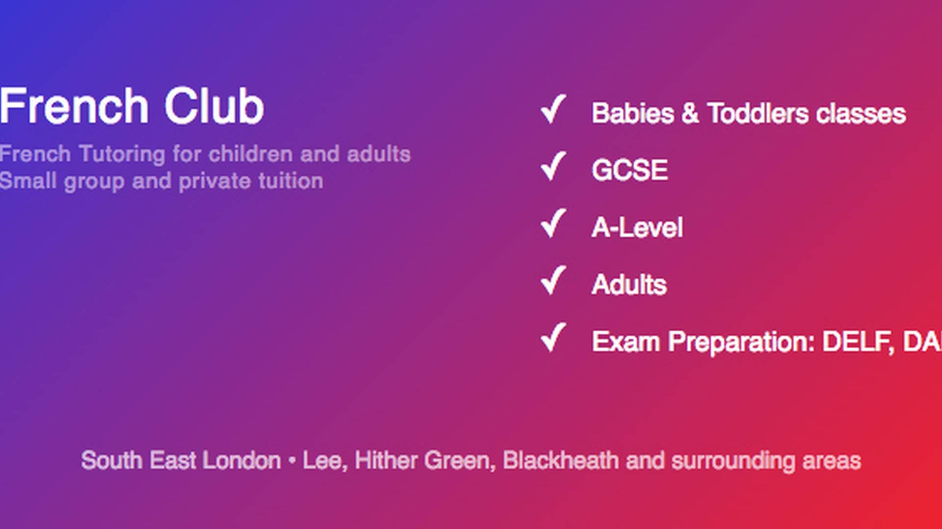 French Club Tutoring LTD photo
