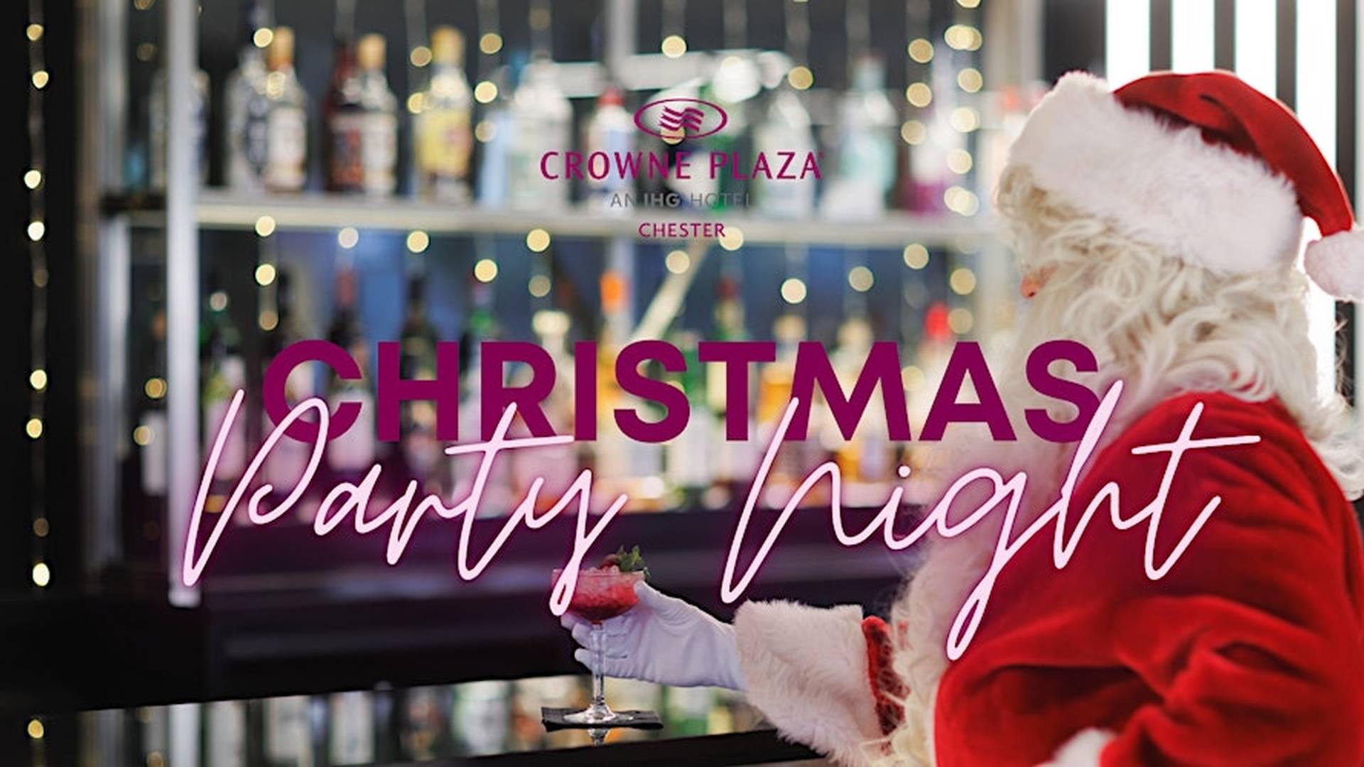 Crowne Plaza Chester Christmas Party Night photo
