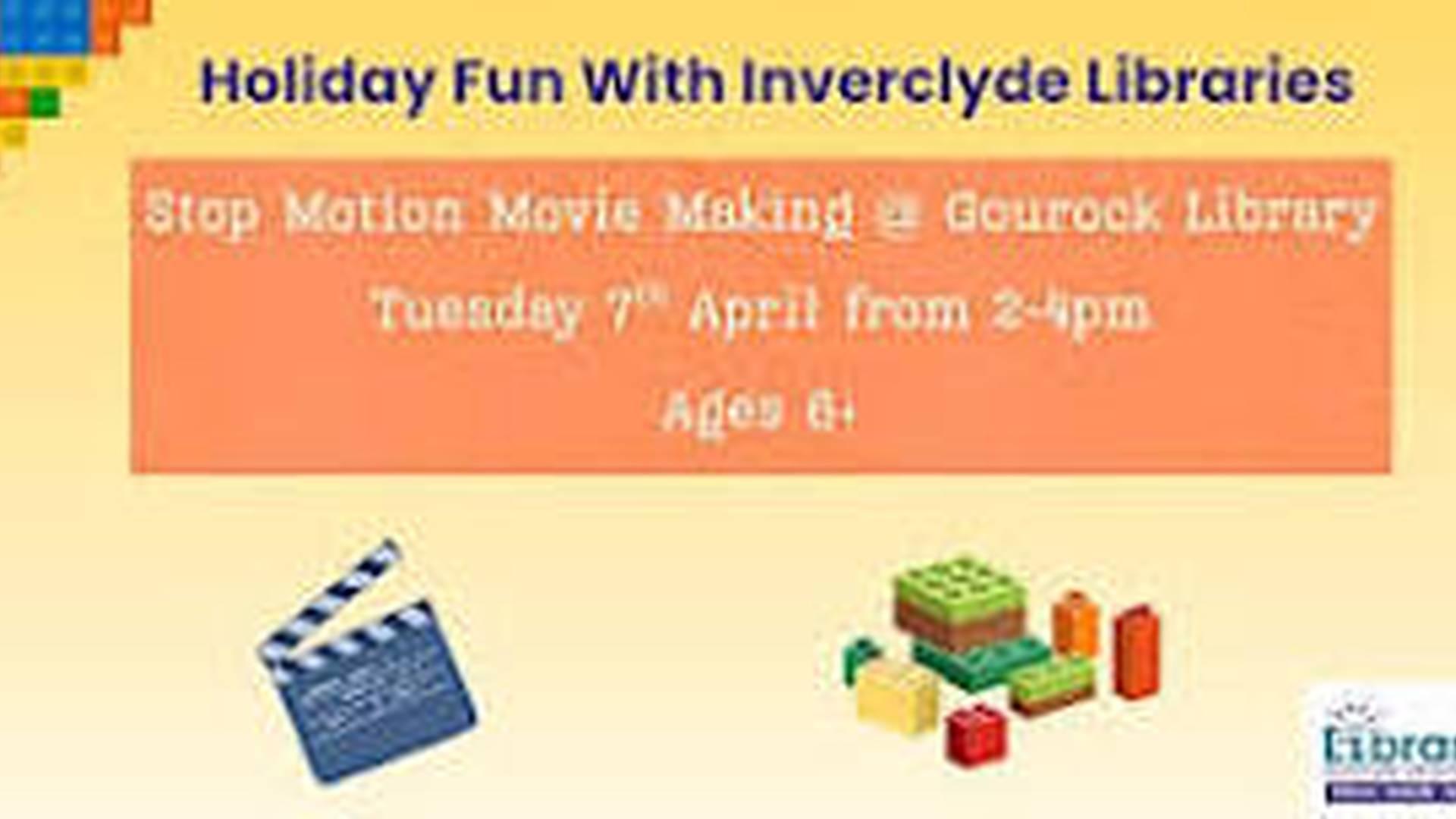 Story Garden - Stop Motion Movie Making at Gourock Library photo