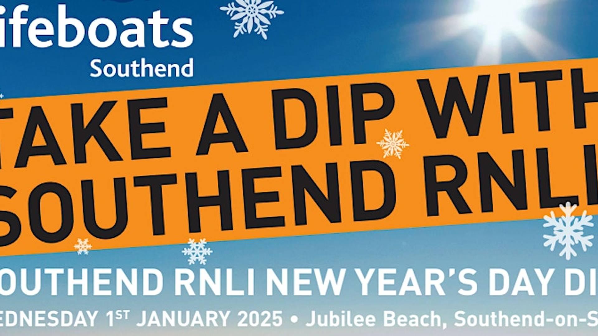 Southend RNLI New Year Day Dip 2025 photo