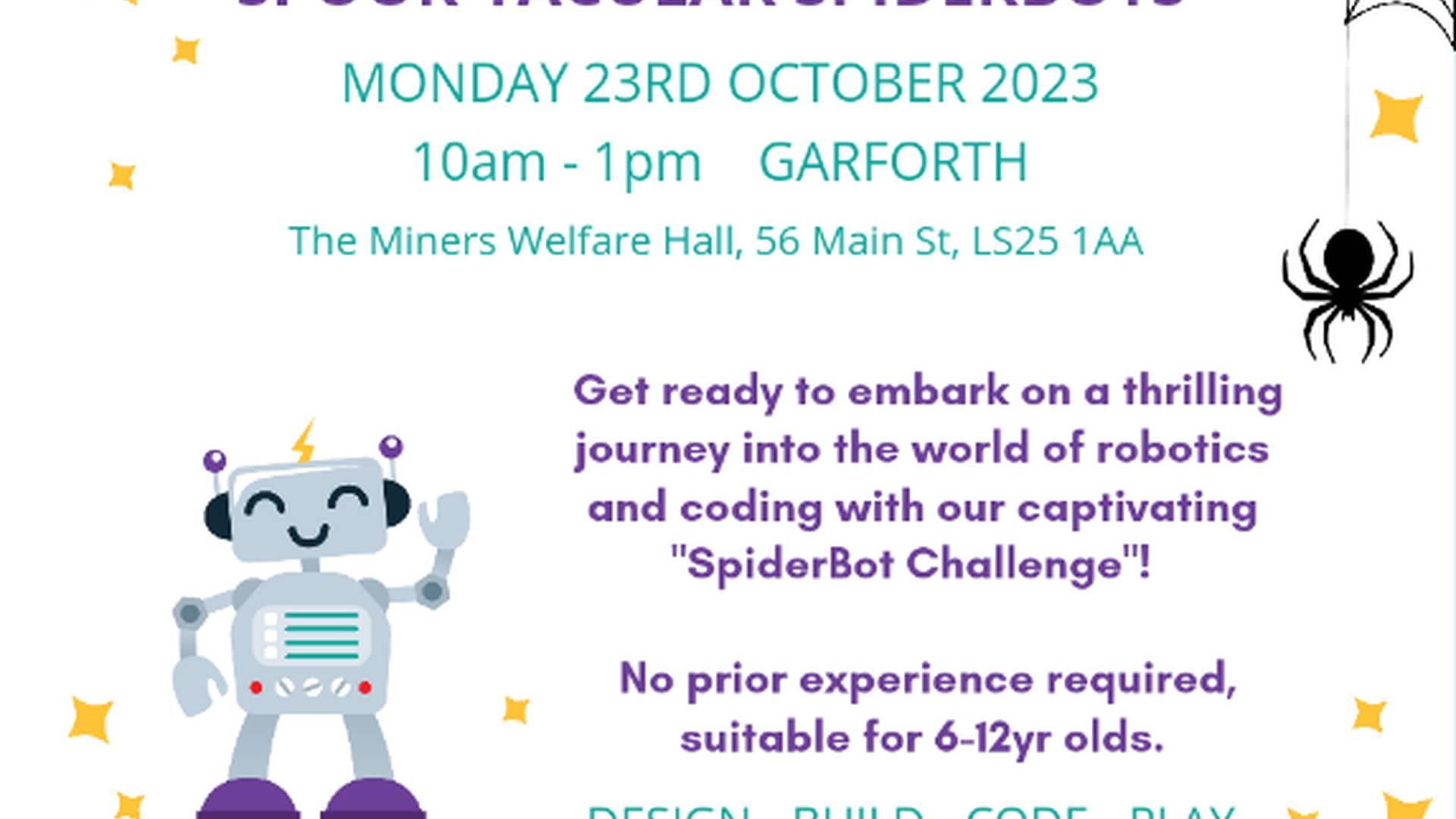 Spooky SpiderBots - iZWiZ Robotics photo