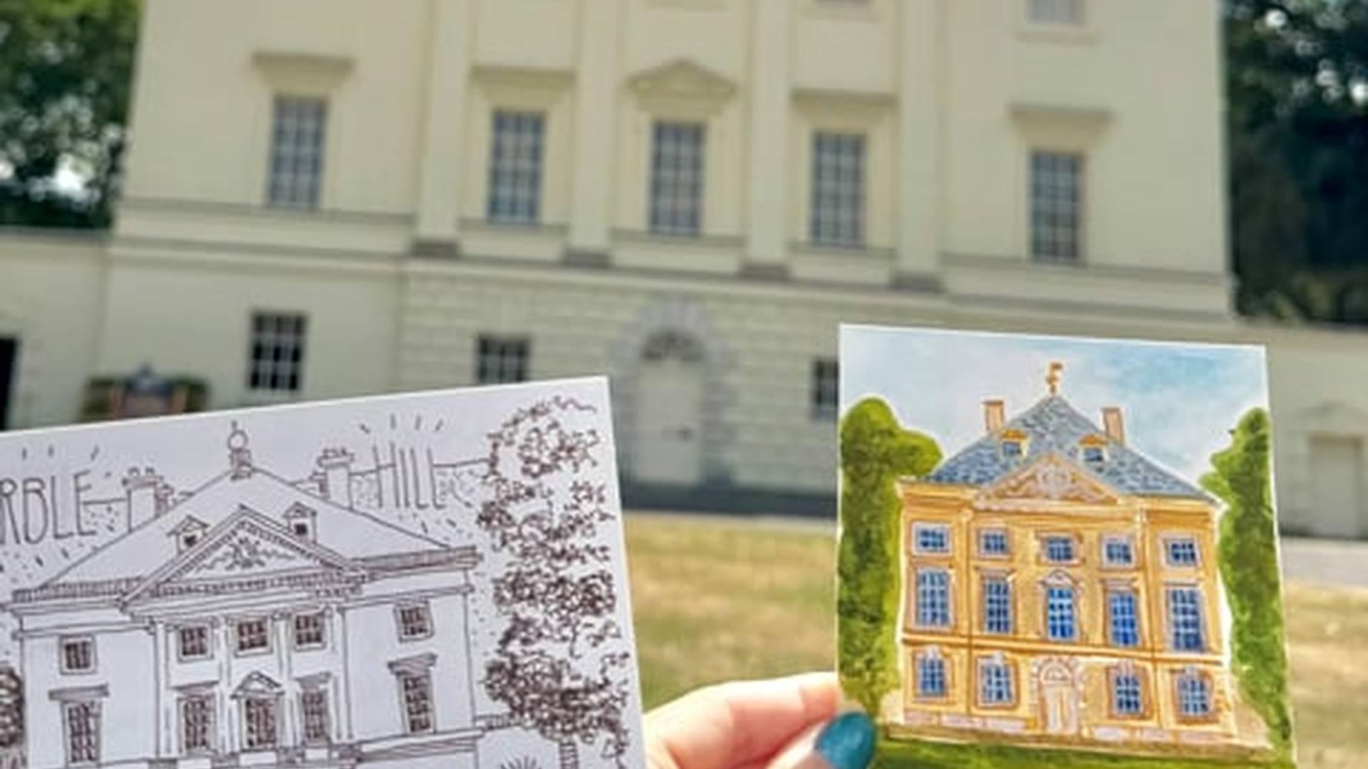Make Your Own Postcard At Marble Hill photo