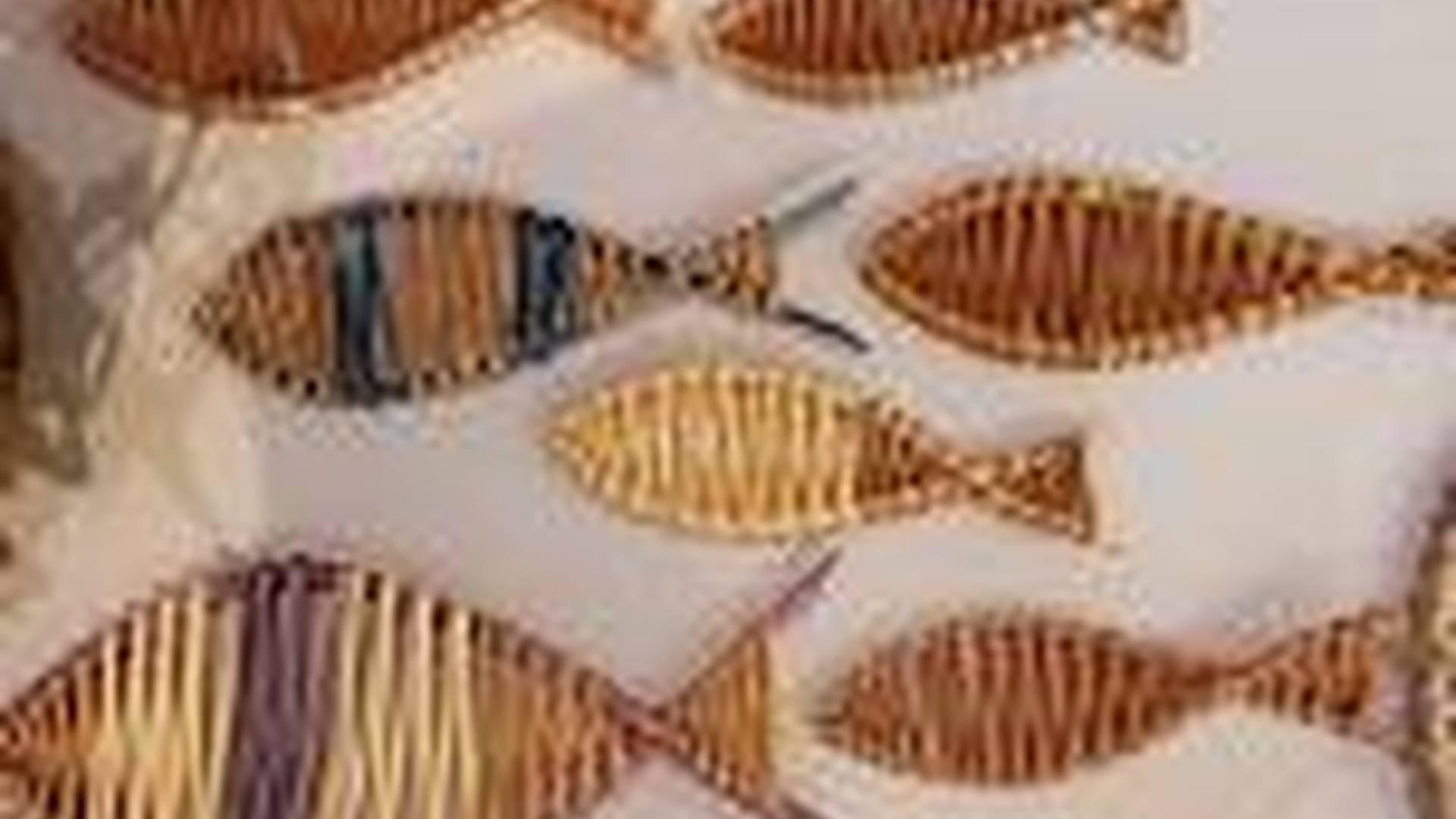 Summer Childrens Willow weaving workshop: weave a fish photo