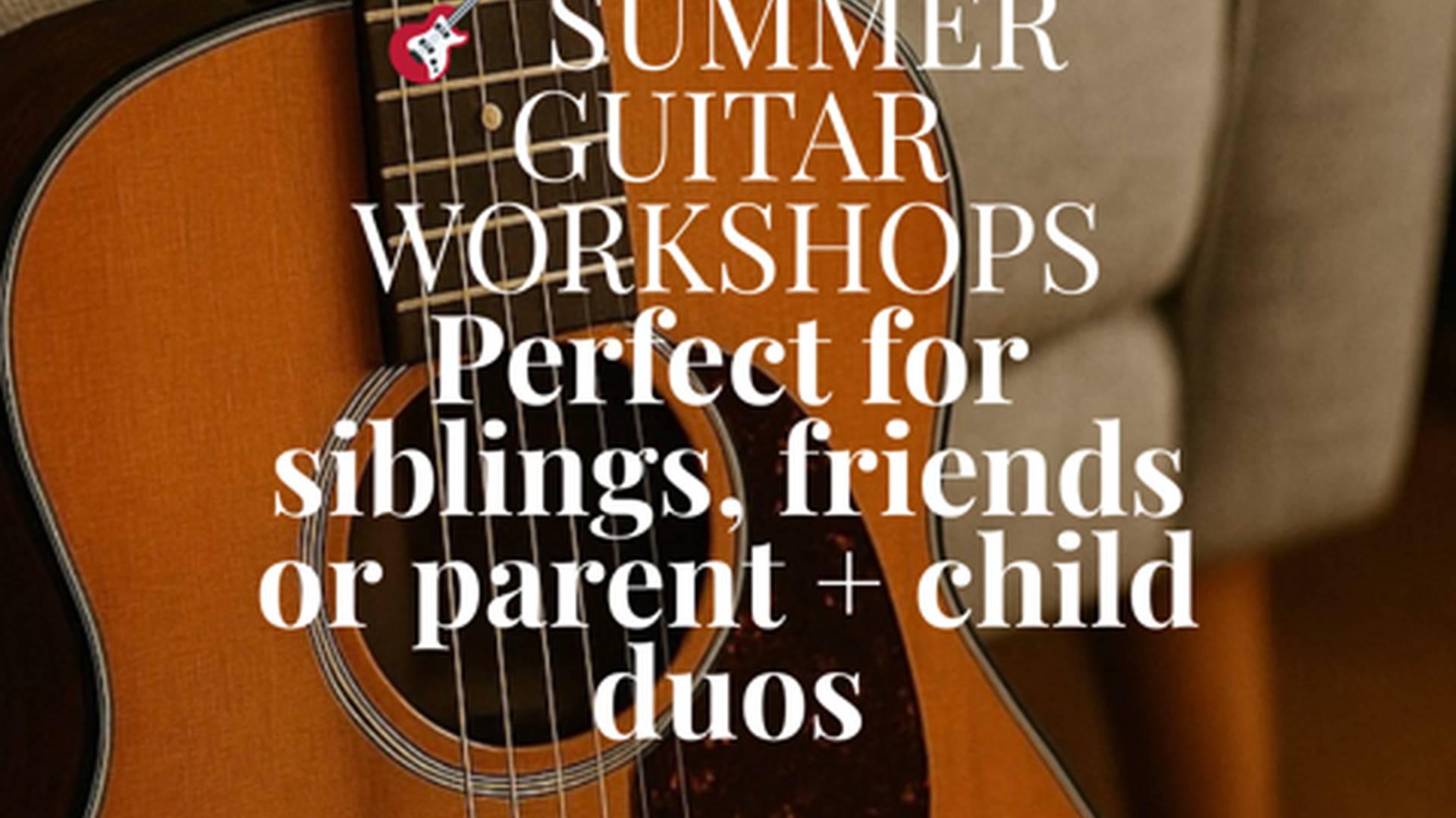 Private Guitar Workshop – Bring Your Own Group (Ages 4–12) photo