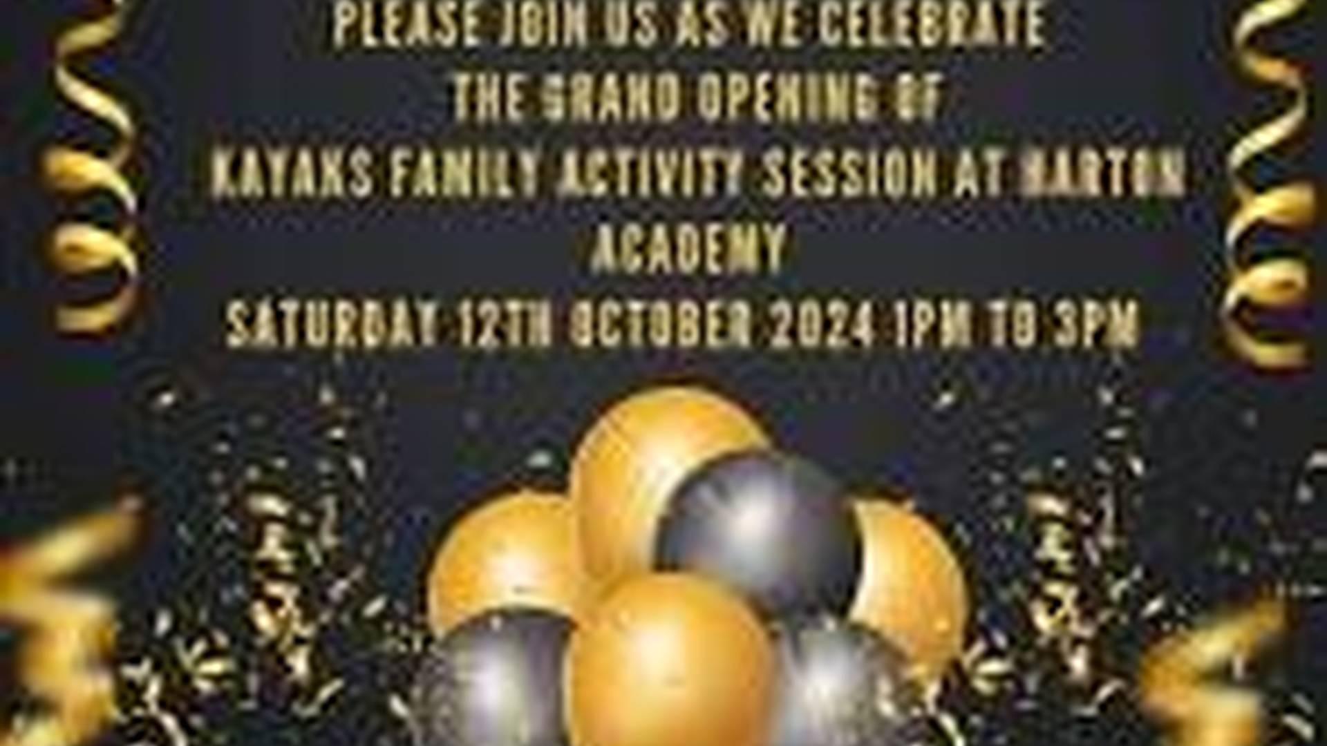 The Kayaks Charity - Grand Opening of SEND Family Activity Session @Harton Academy photo