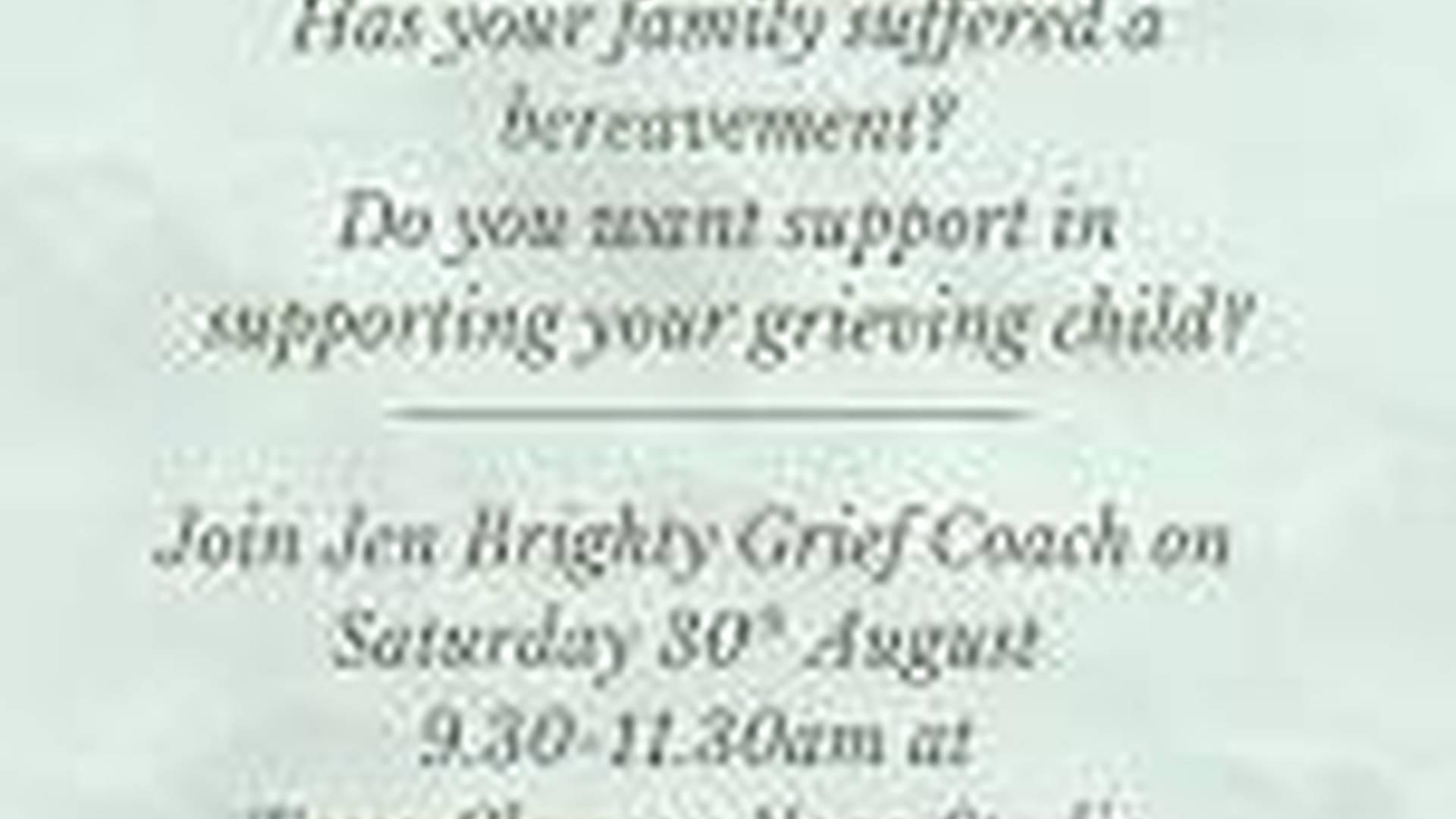 Supporting your child through grief  photo
