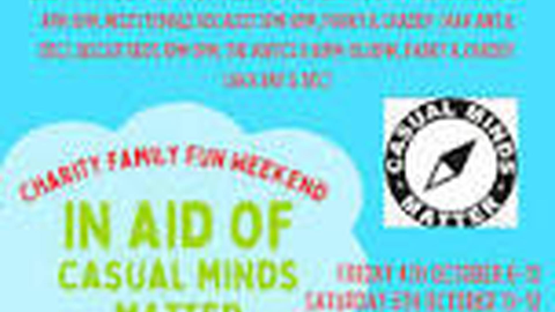 Charity family fun weekend in aid of Casual Minds Matter photo