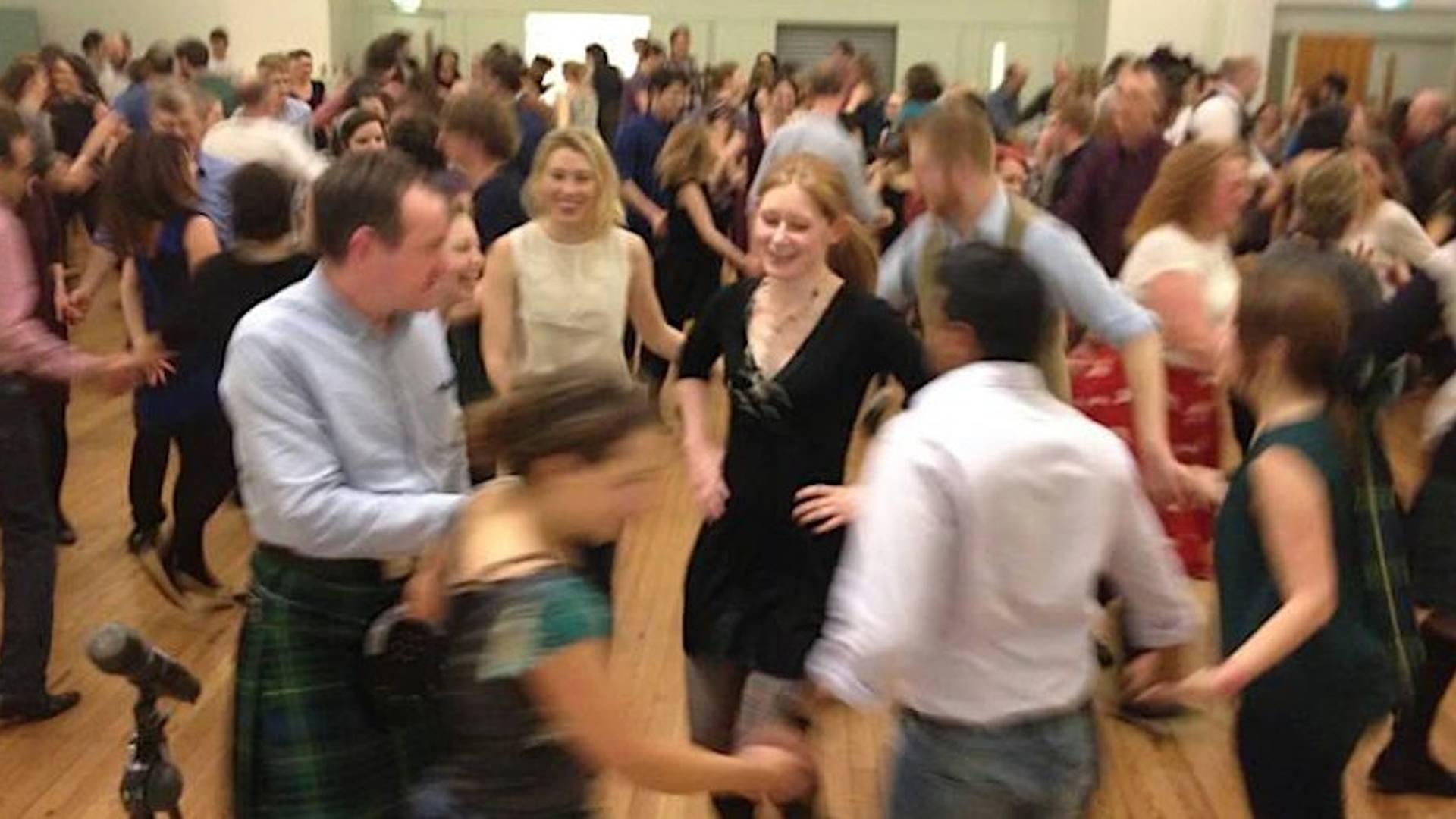Ceilidh in Charteris Centre photo
