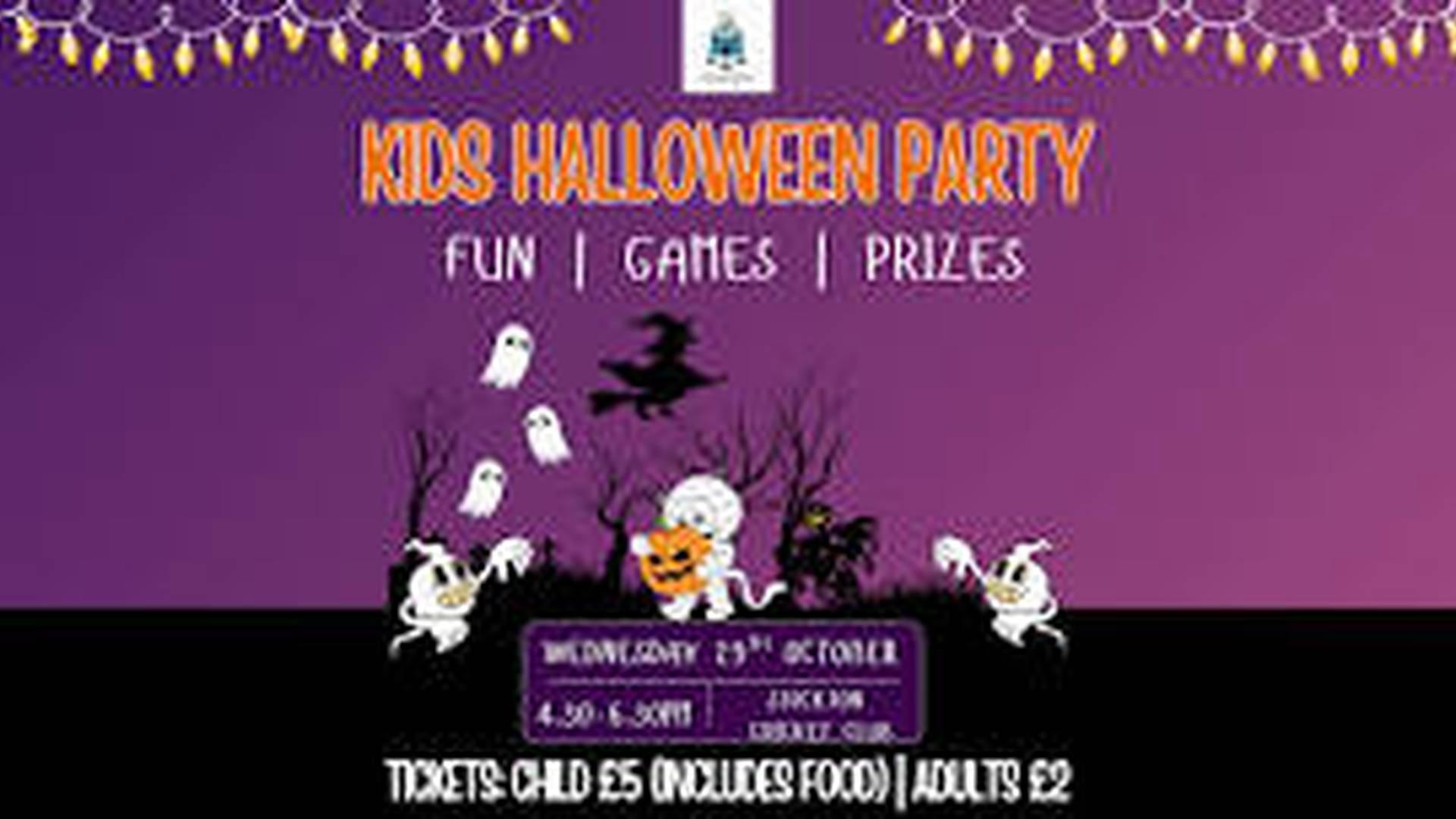 Kids Halloween Party | Stockton Cricket Club photo