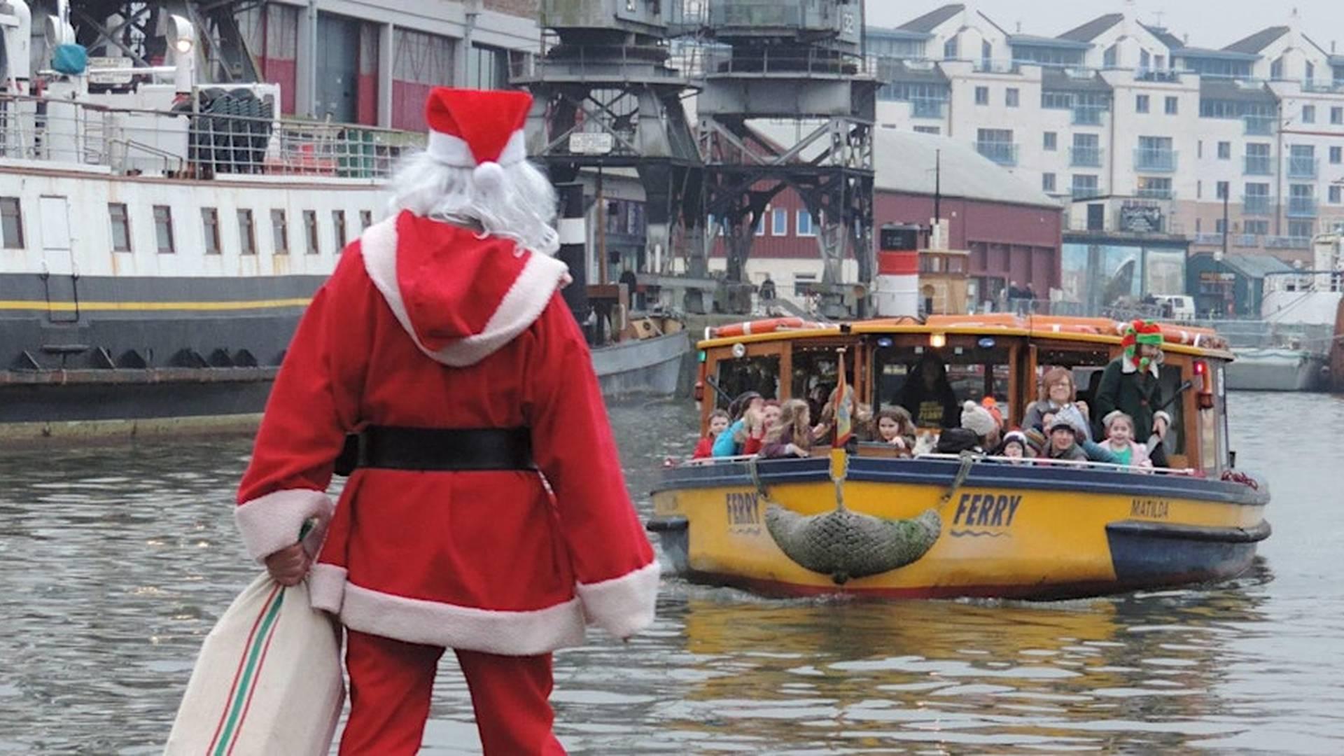 Father Christmas on The Harbourside photo