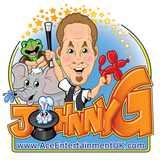 Johnny G - Bristol children's party entertainer and kids magician logo