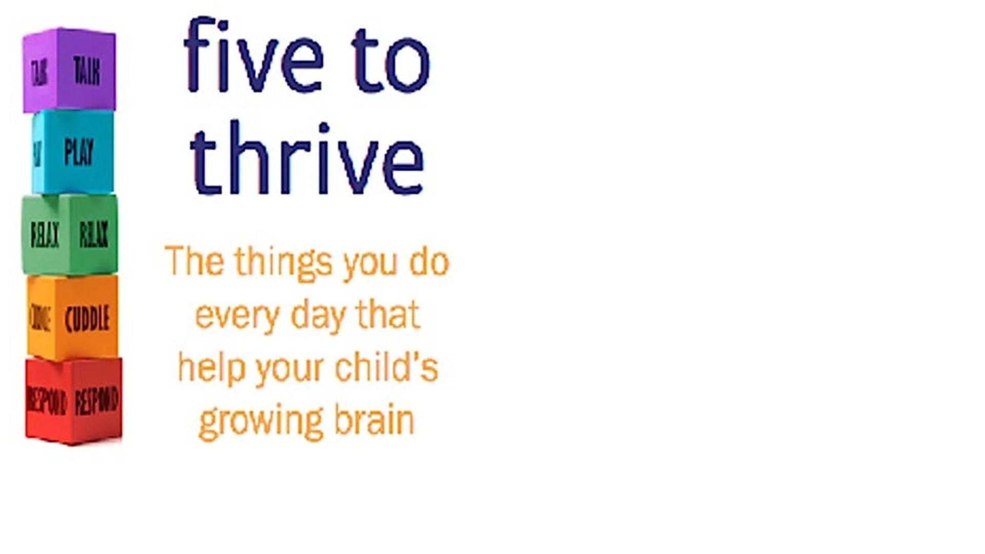 Five to Thrive (Wed 8th Jan - Wed 5th Feb 2025) 10 - 11.30am photo