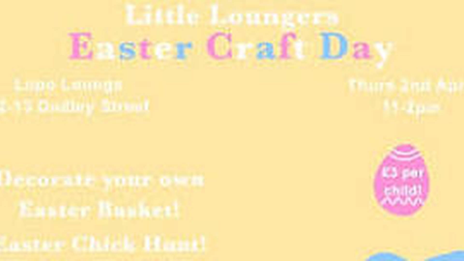 Kid's Easter Craft Day- DIY Easter Baskets photo