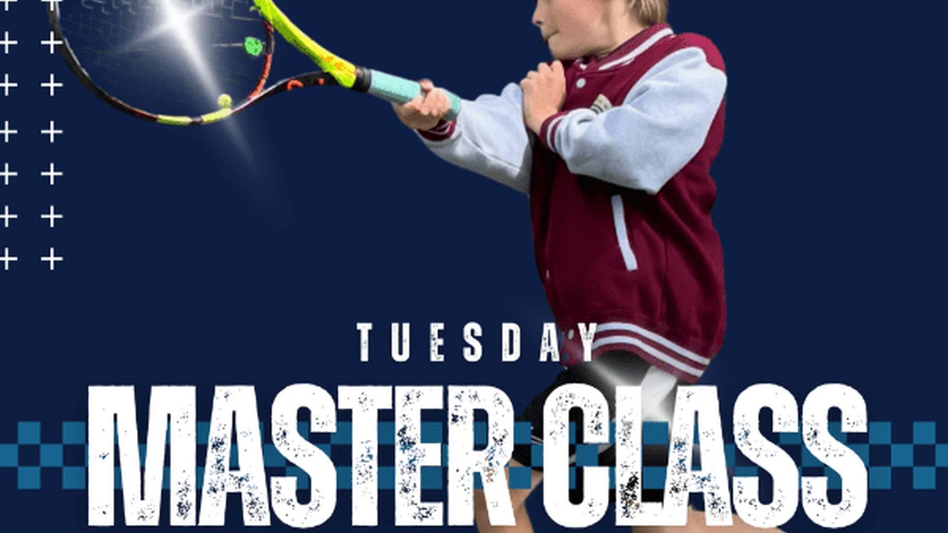 DPS Tennis Academy Spring/Summer Term - Masterclass-Tuesday 3-3:45pm 18 weeks photo