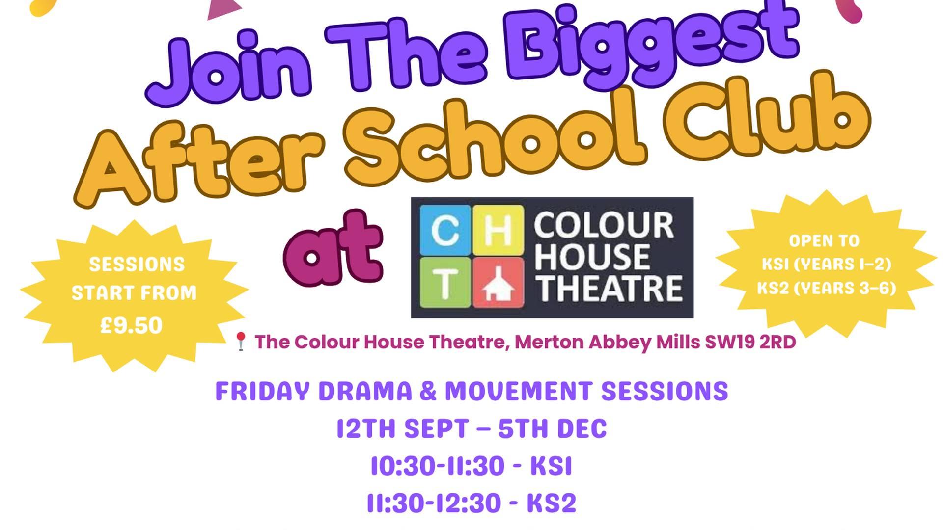Drama & Movement Workshop at Colour House Theatre (KS1 & KS2) photo