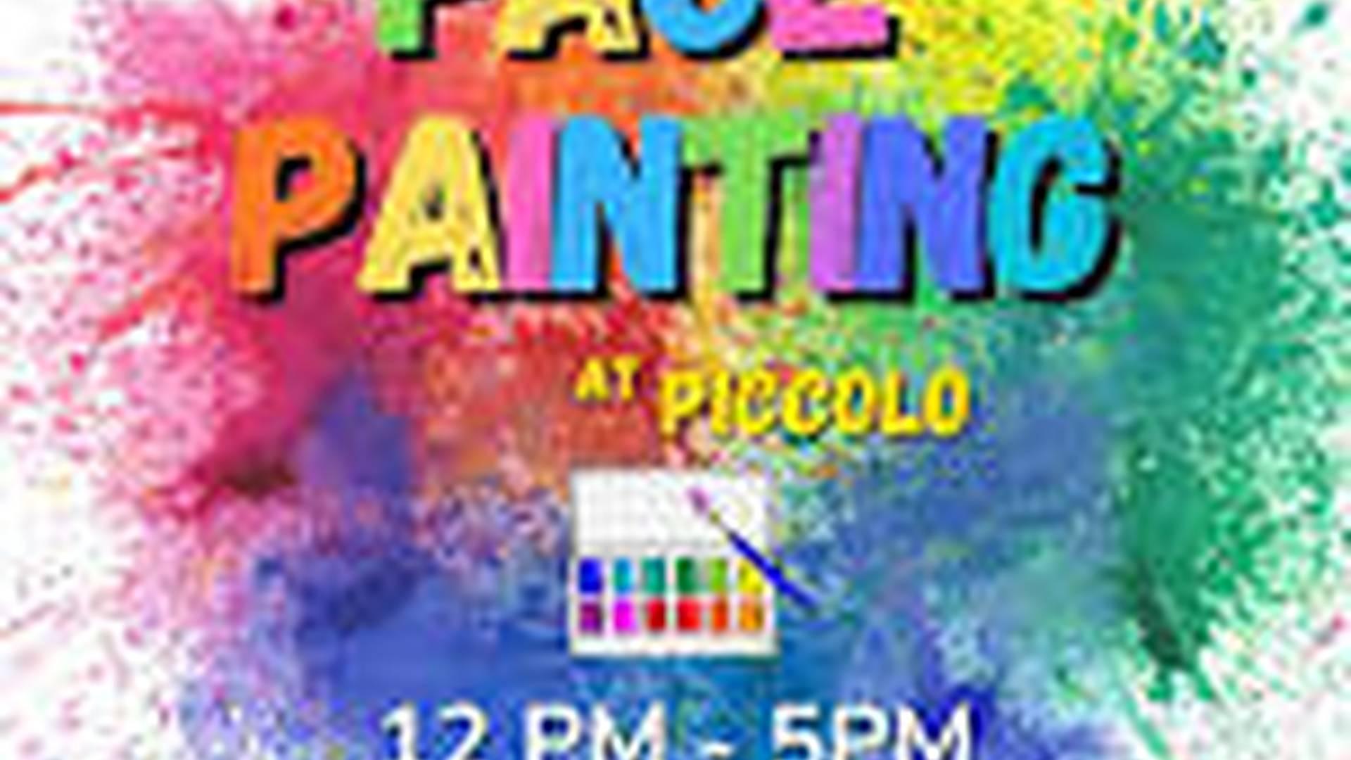 Face Painting Fun at Piccolo! photo