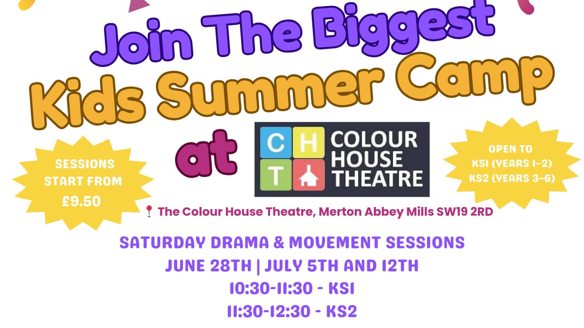 Summer Drama & Movement Workshop at Colour House Theatre (KS1 & KS2) photo