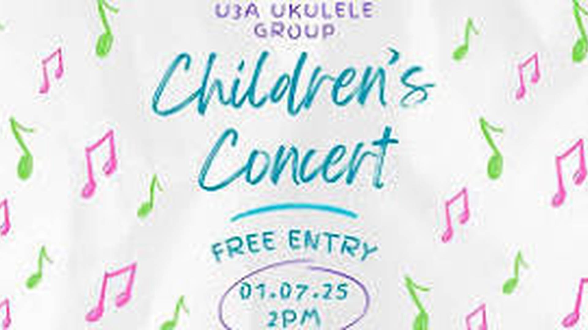 U3A Ukulele Group Children's Concert photo